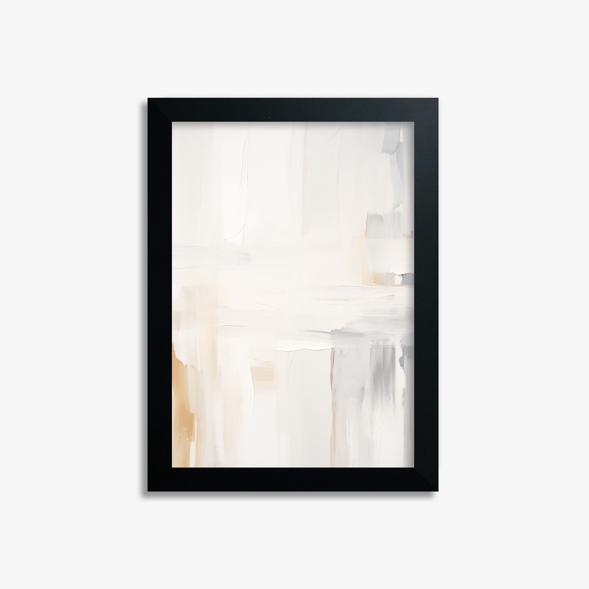 Whispered Clarity, 21x30cm Framed Poster With Black Frame