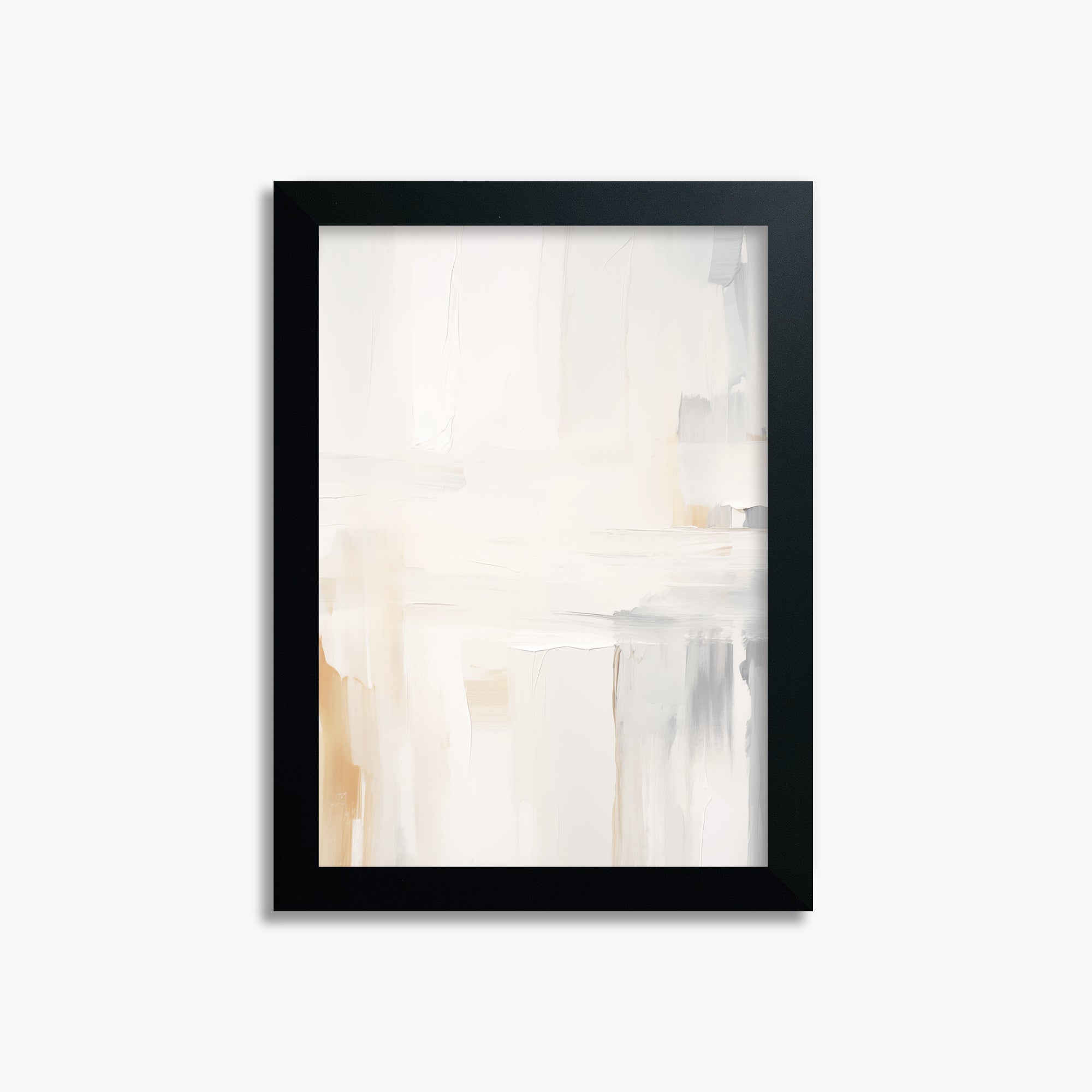Whispered Clarity, 21x30cm Framed Poster With Black Frame
