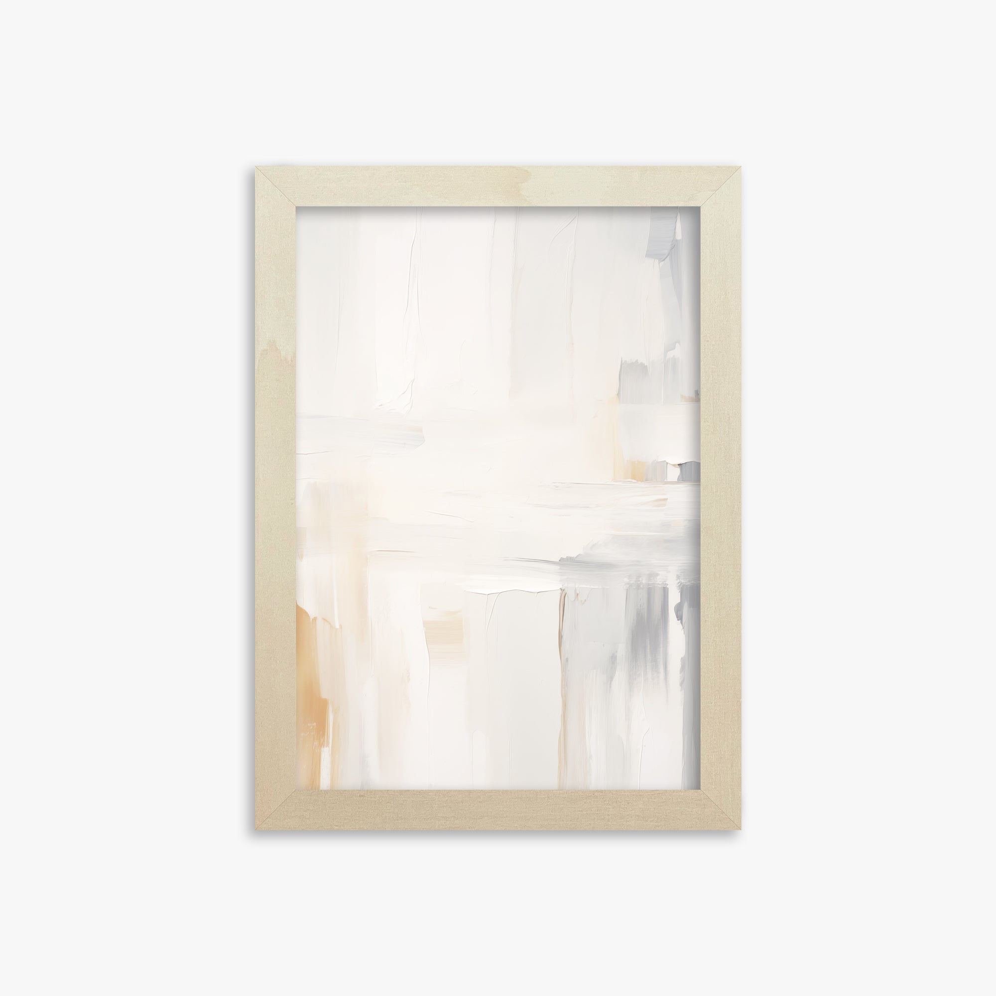 Whispered Clarity, 21x30cm Framed Art Reproduction With Lime Wood Frame