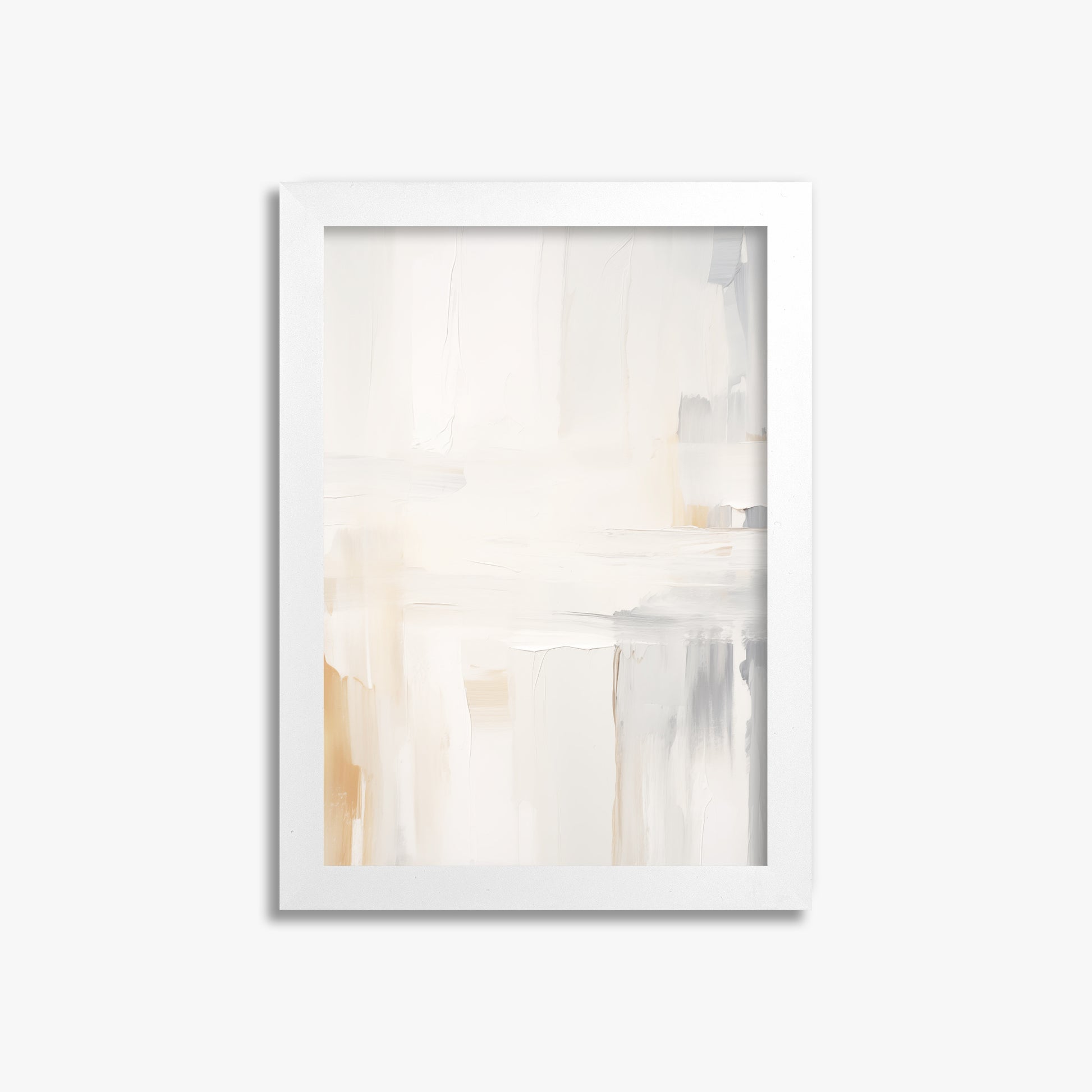 Whispered Clarity, 21x30cm Framed Poster With White Frame