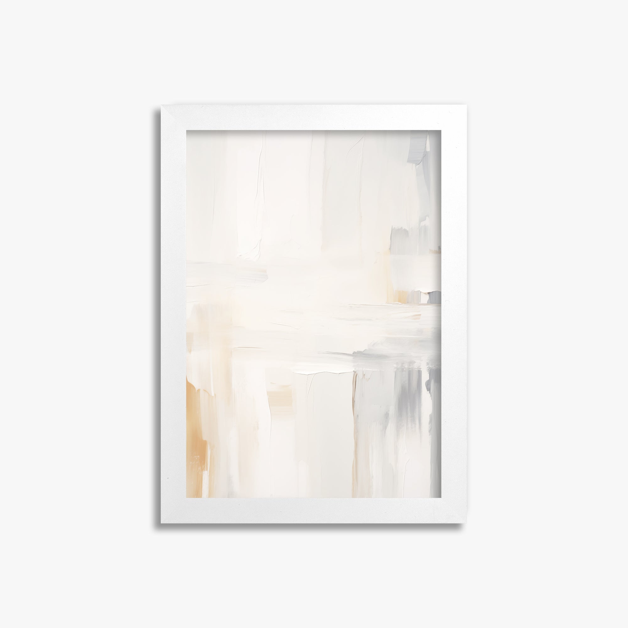 Whispered Clarity, 21x30cm Framed Poster With White Frame
