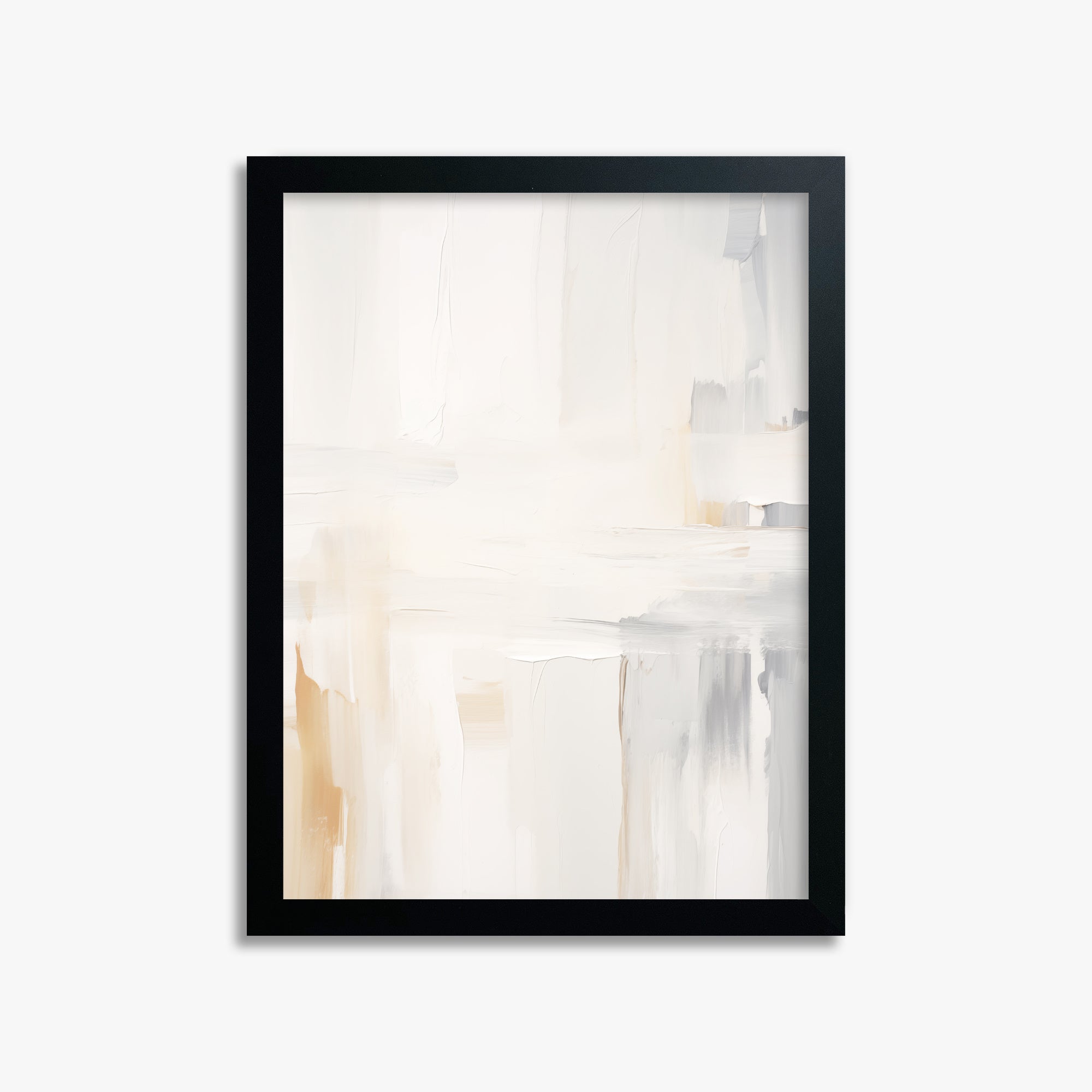 Whispered Clarity, 30x40cm Framed Poster With Black Frame