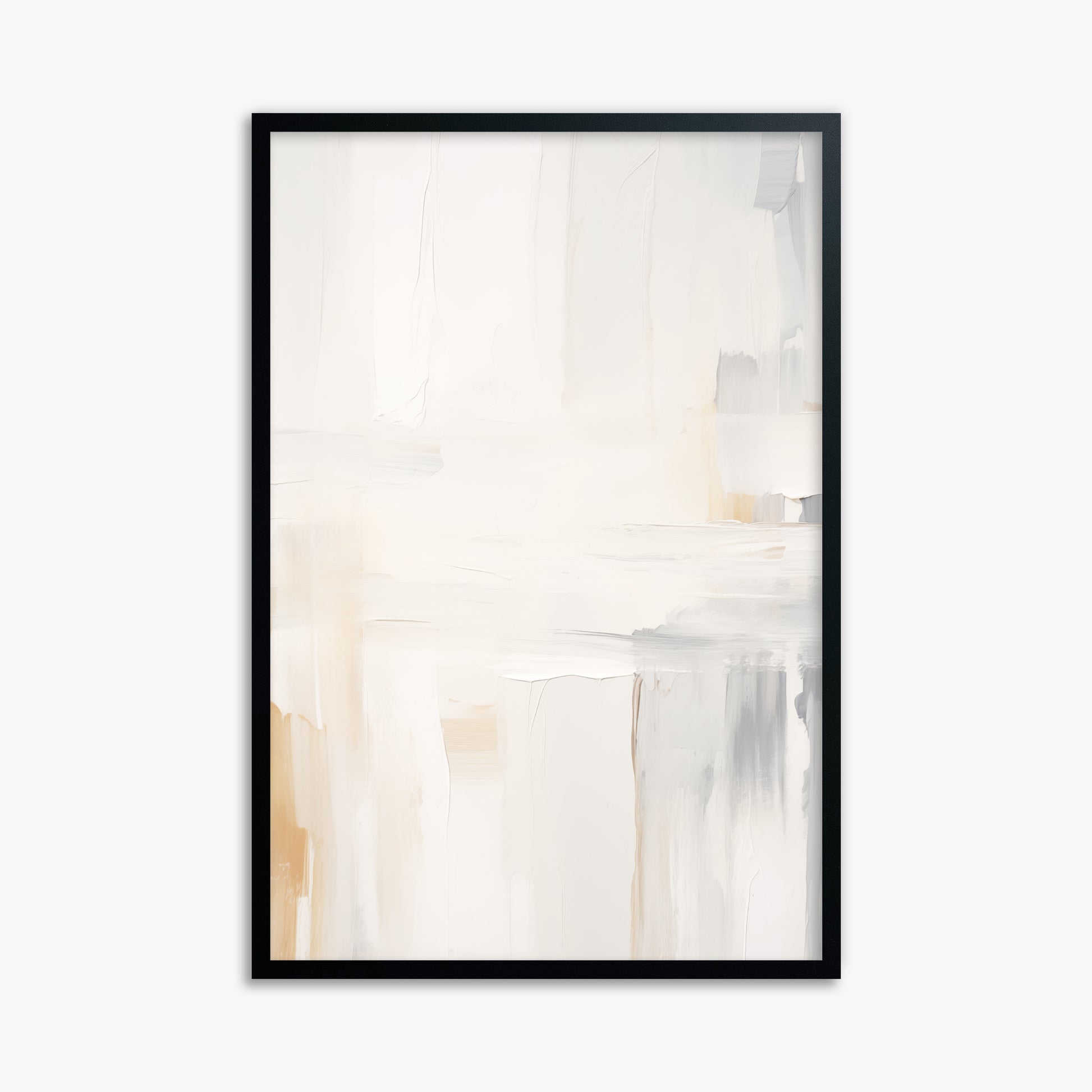 Whispered Clarity, 61x91cm Framed Poster With Black Frame