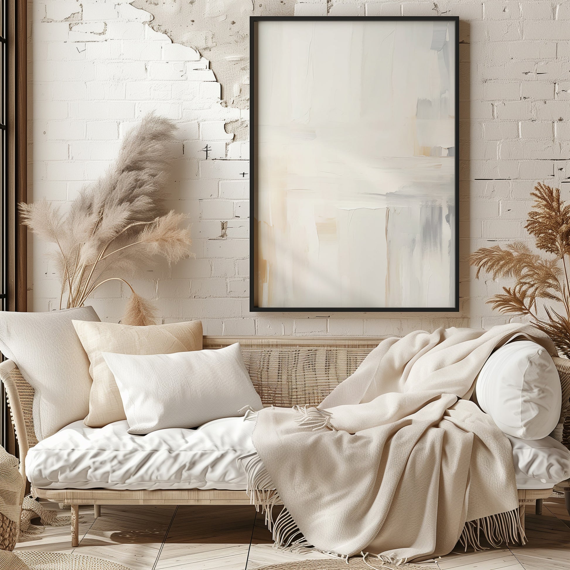 Design Concept No. 29 for Whispered Clarity Modern Poster Art