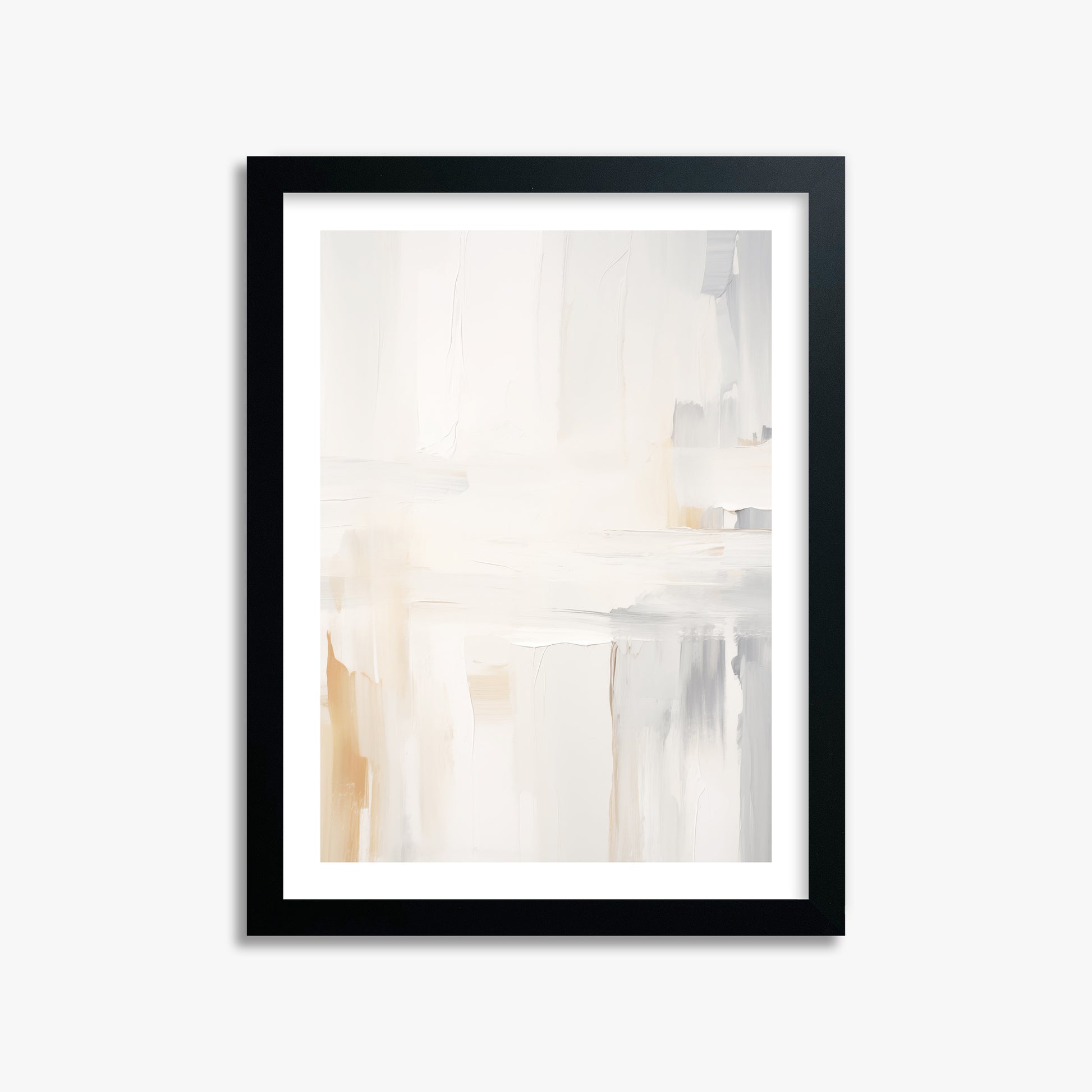 Whispered Clarity, 30x40cm Black Framed Art Reproduction