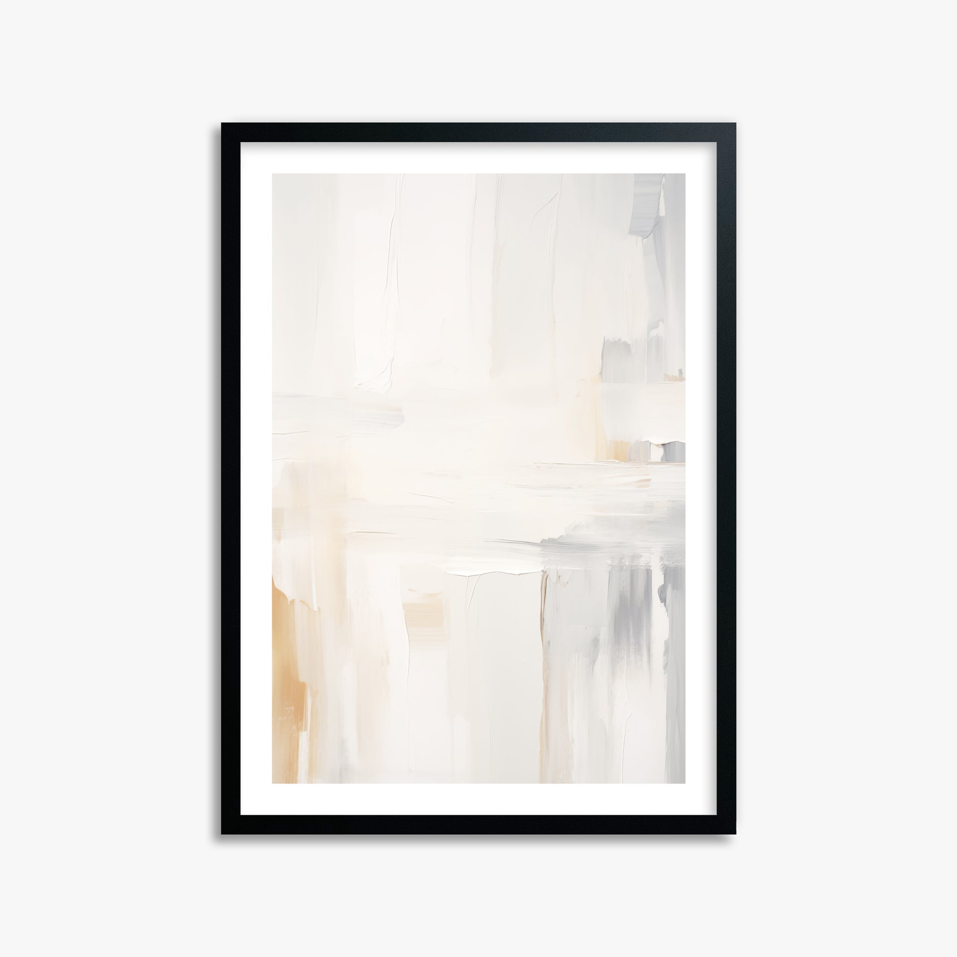 Whispered Clarity, 50x70cm Black Framed Art Reproduction