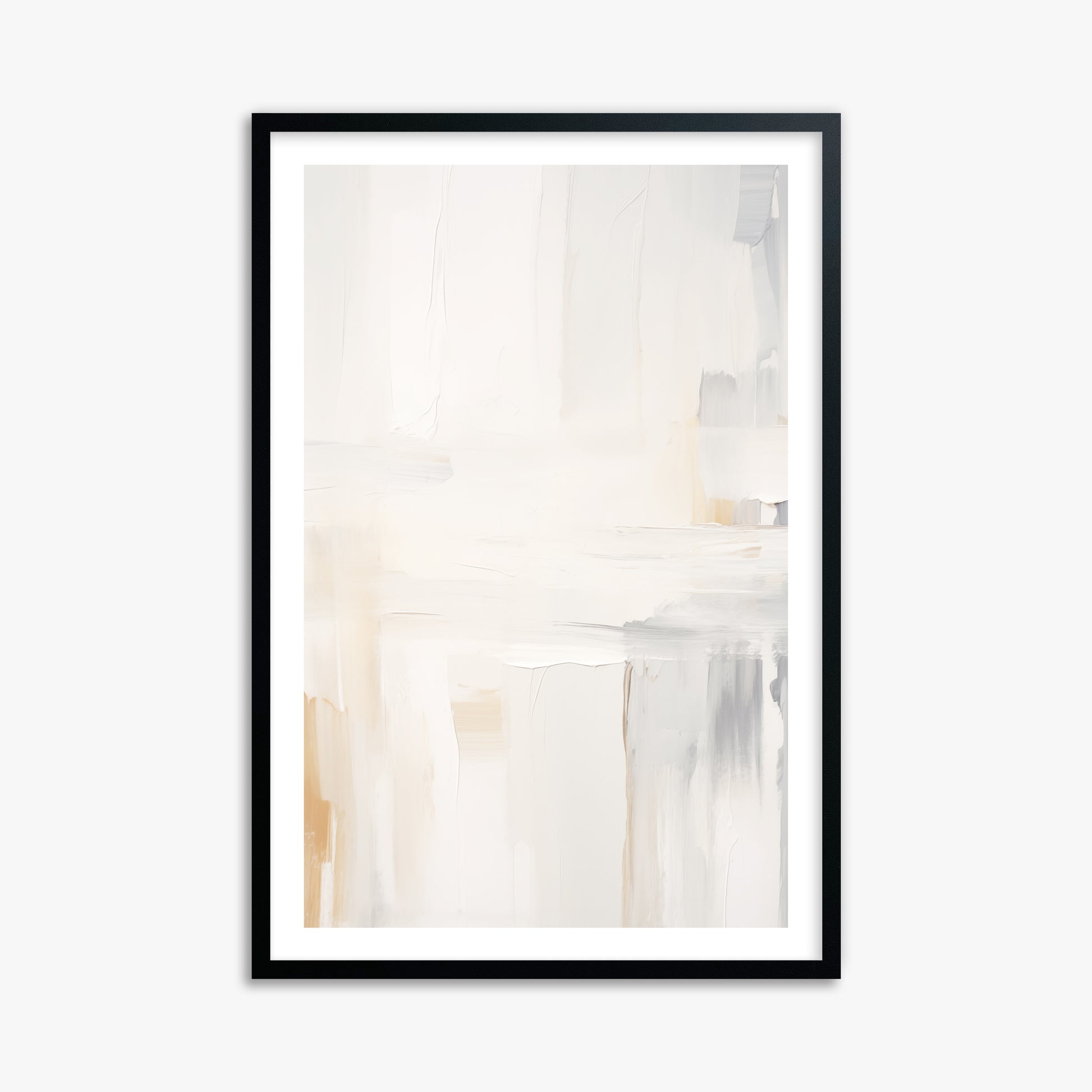 Whispered Clarity, 61x91cm Black Framed Art Reproduction