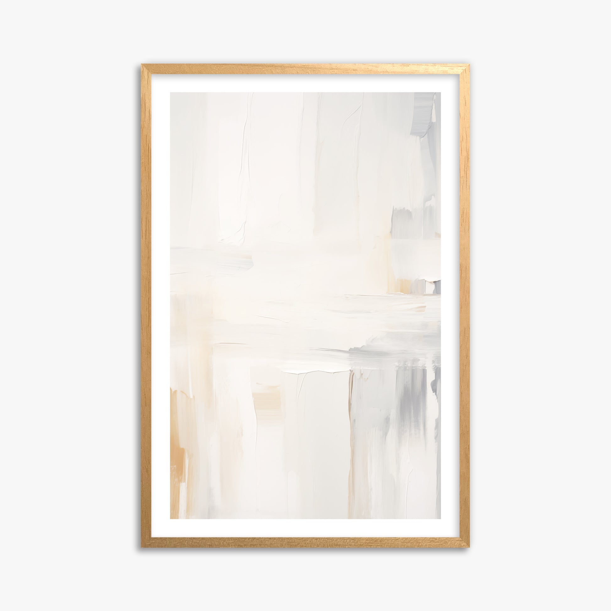 Whispered Clarity, 61x91cm Oak Framed Art Reproduction