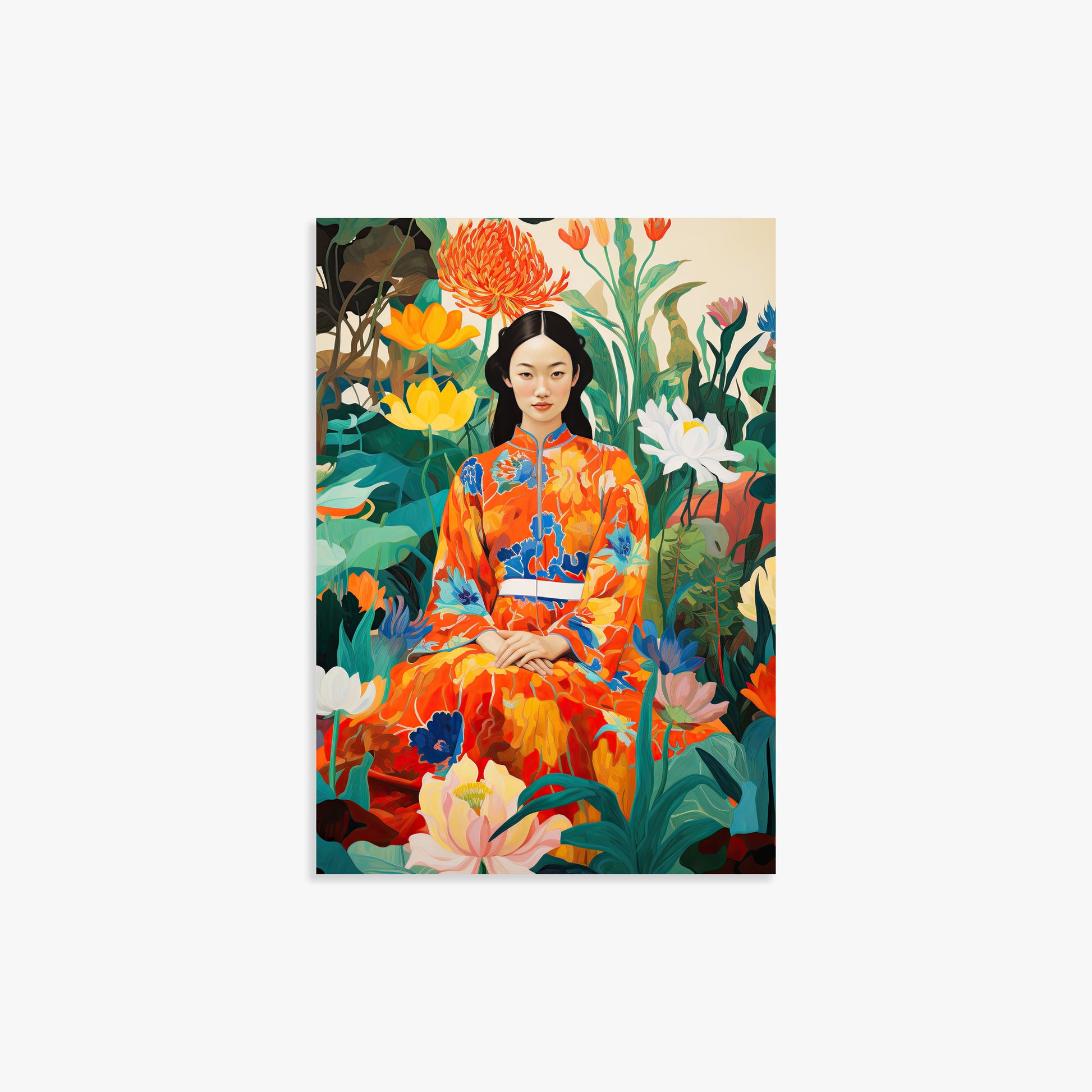 Garden Muse, 21x30cm Poster Unframed