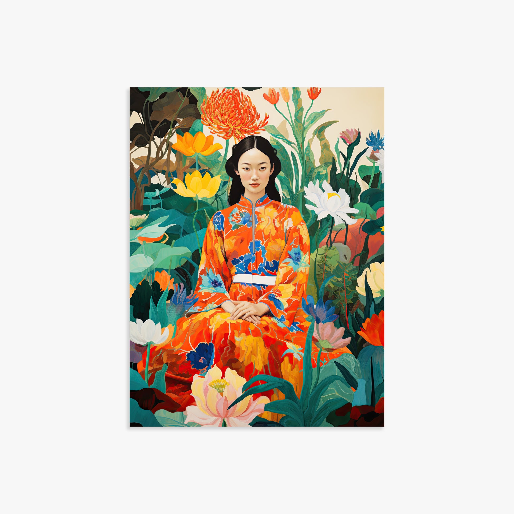Garden Muse, 30x40cm Poster Unframed