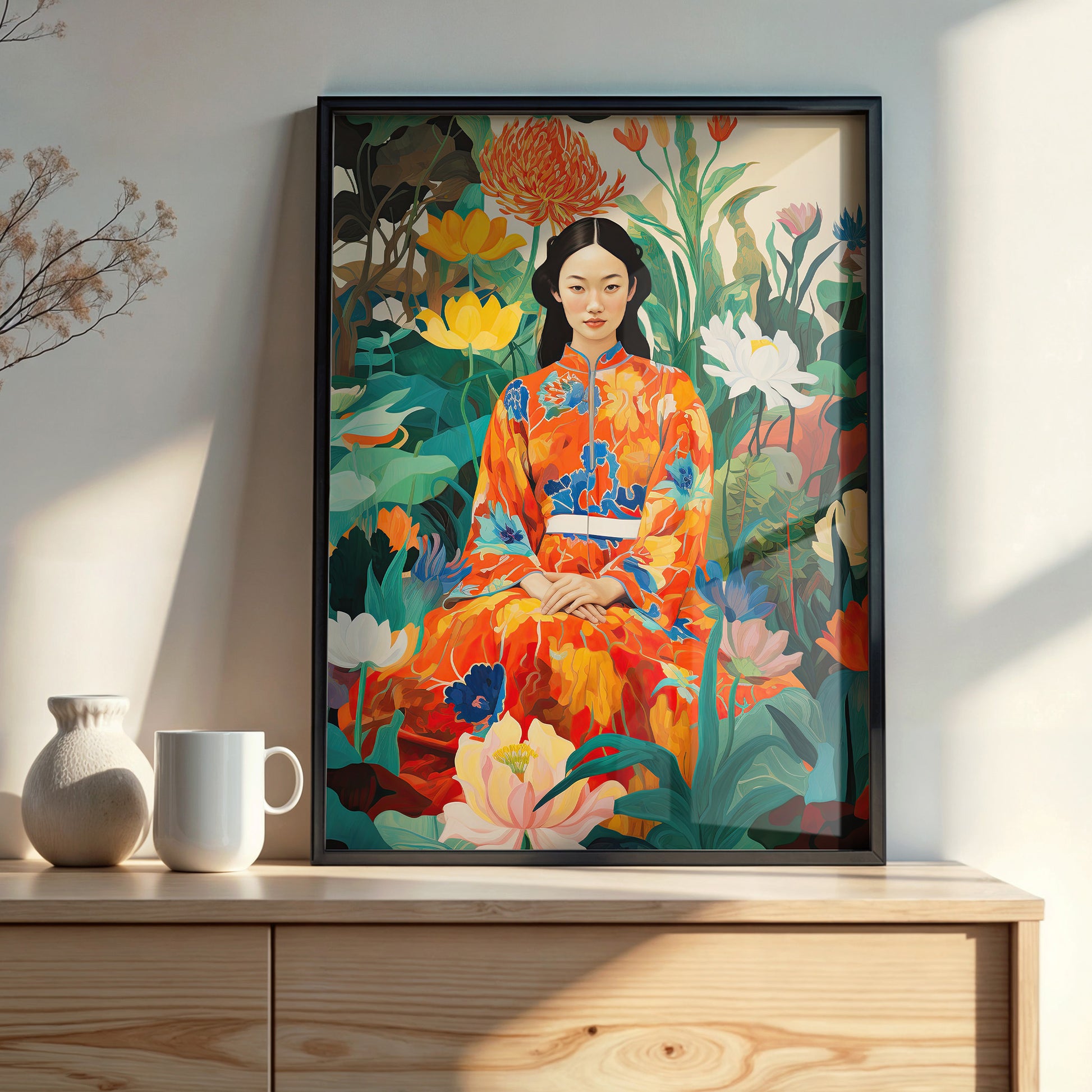 Design Concept No. 22 for Garden Muse Modern Poster Art