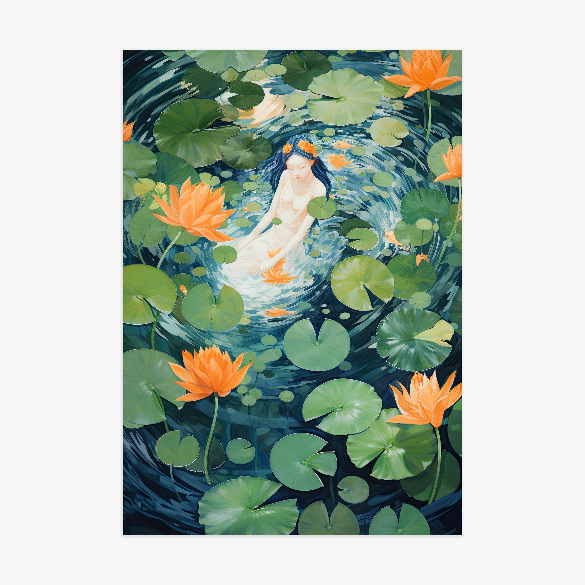 Lotus Dream, 70x100cm Poster Unframed