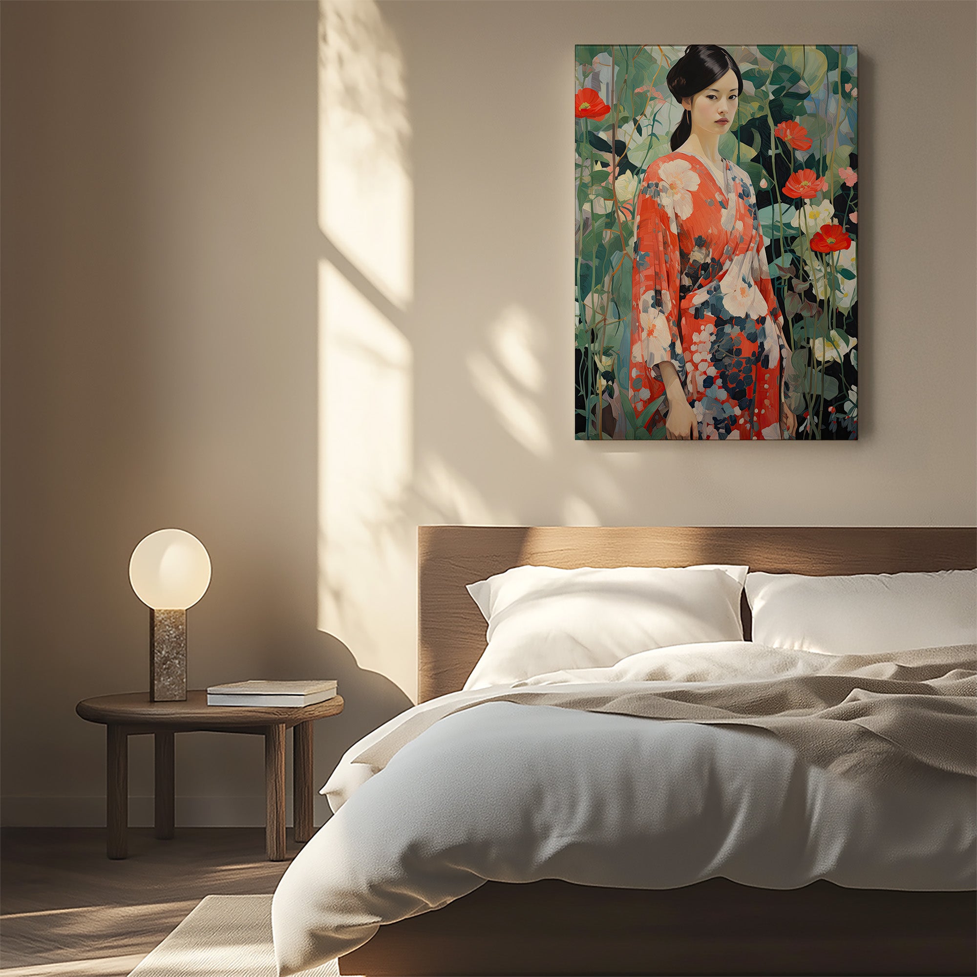 Kimono Poppy Garden