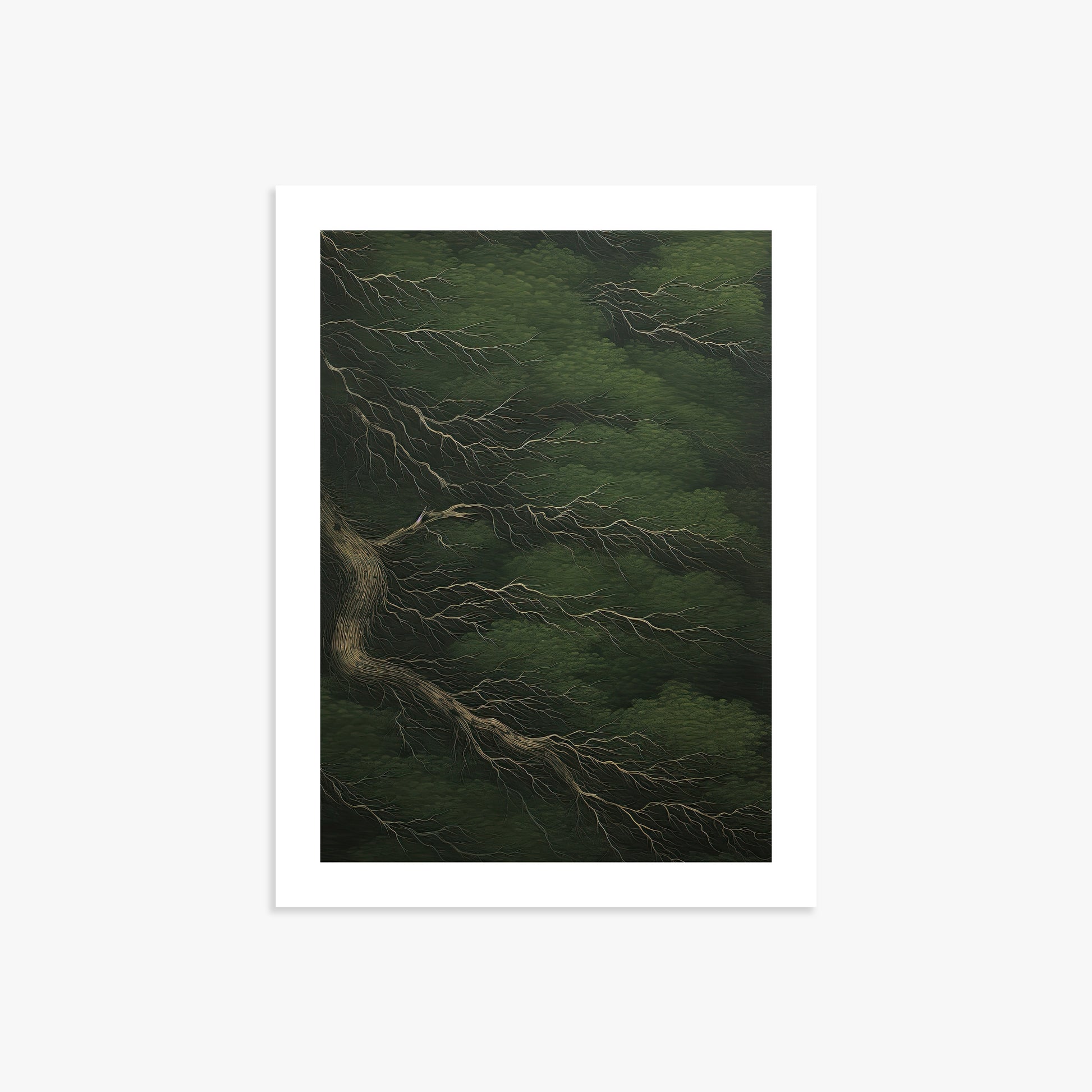 Emerald Canopy, 30x40cm Poster Unframed