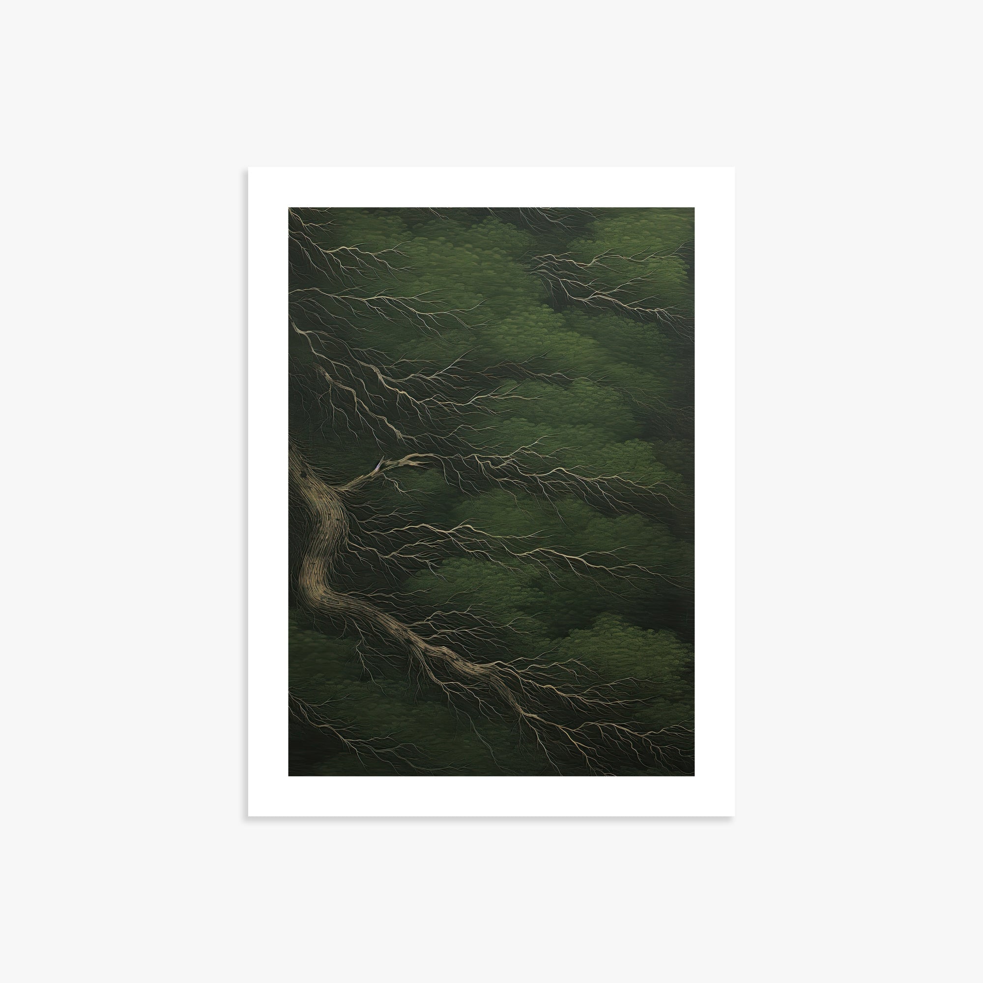 Emerald Canopy, 30x40cm Poster Unframed