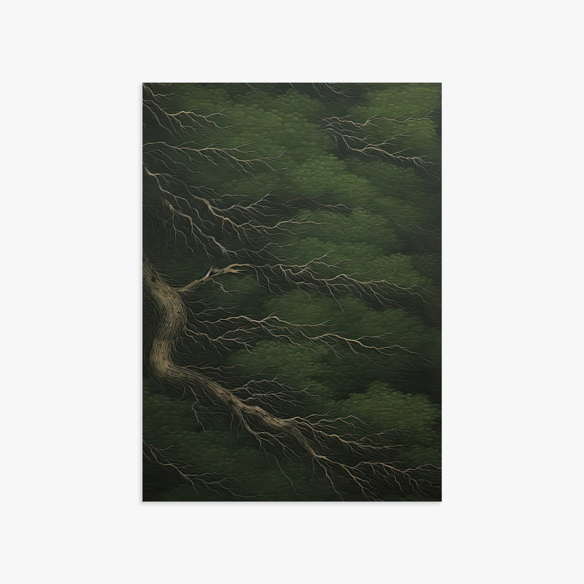 Emerald Canopy, 50x70cm Poster Unframed
