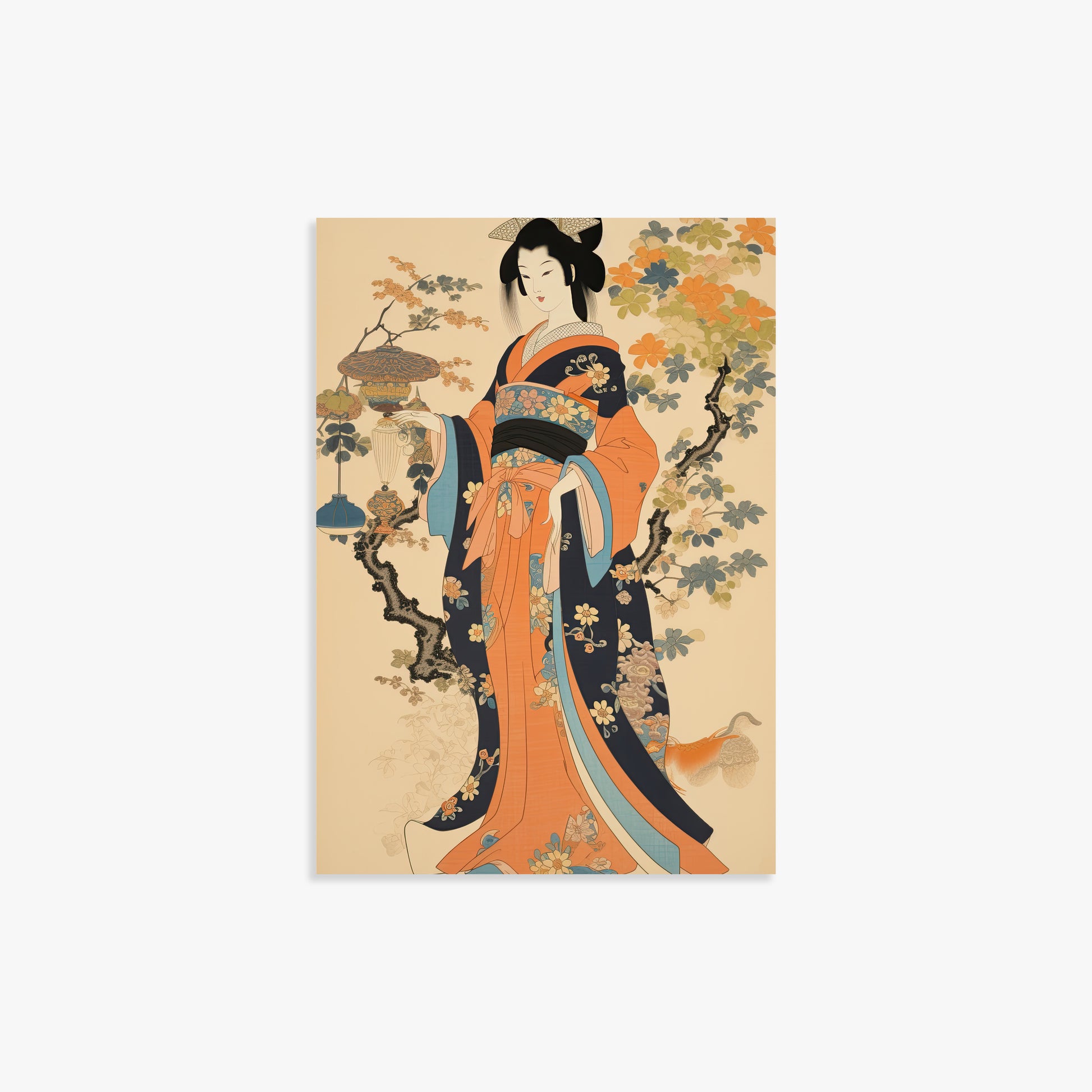 Blossom Garden Elegance, 21x30cm Poster Unframed