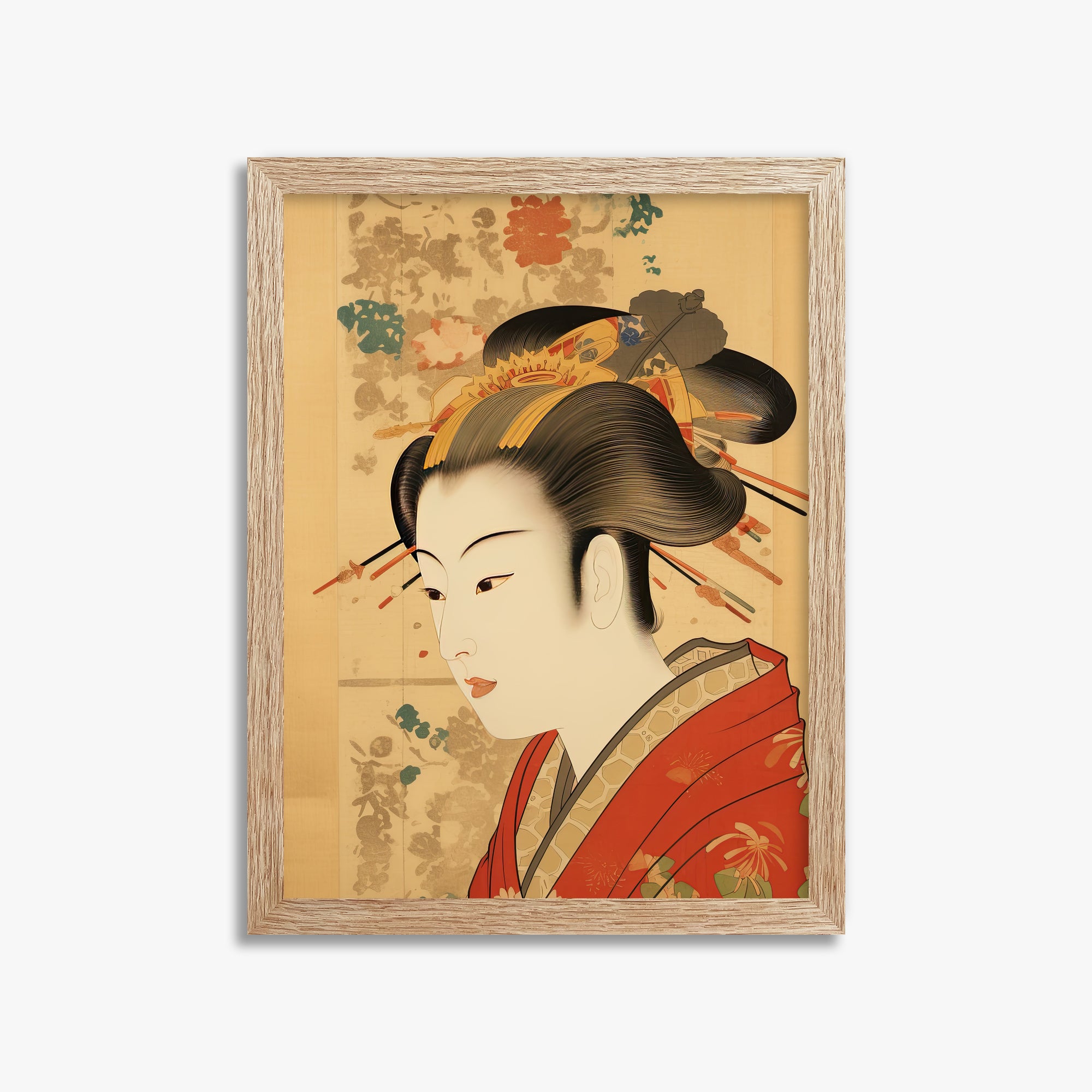 Elegante ritratto di geisha