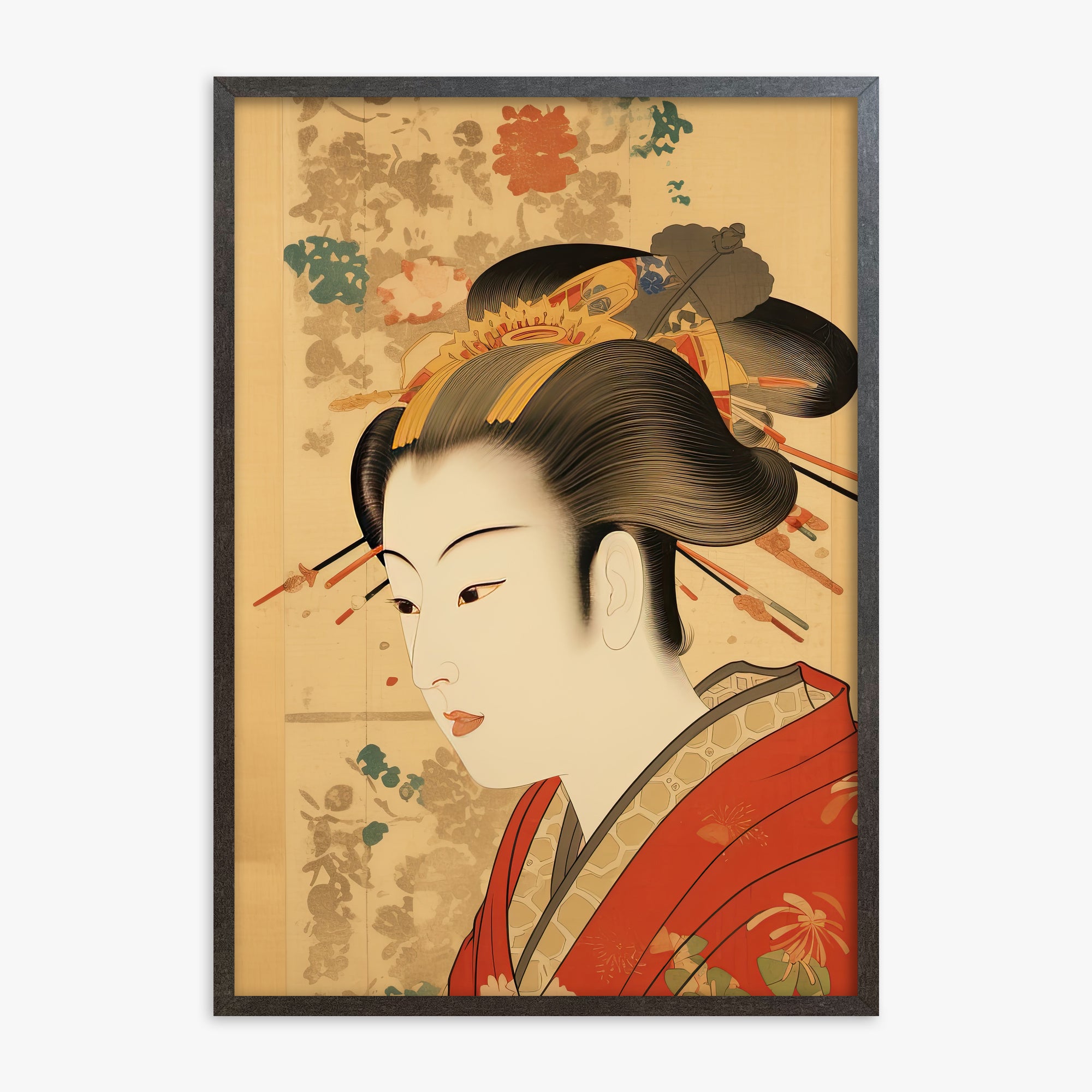 Elegante ritratto di geisha