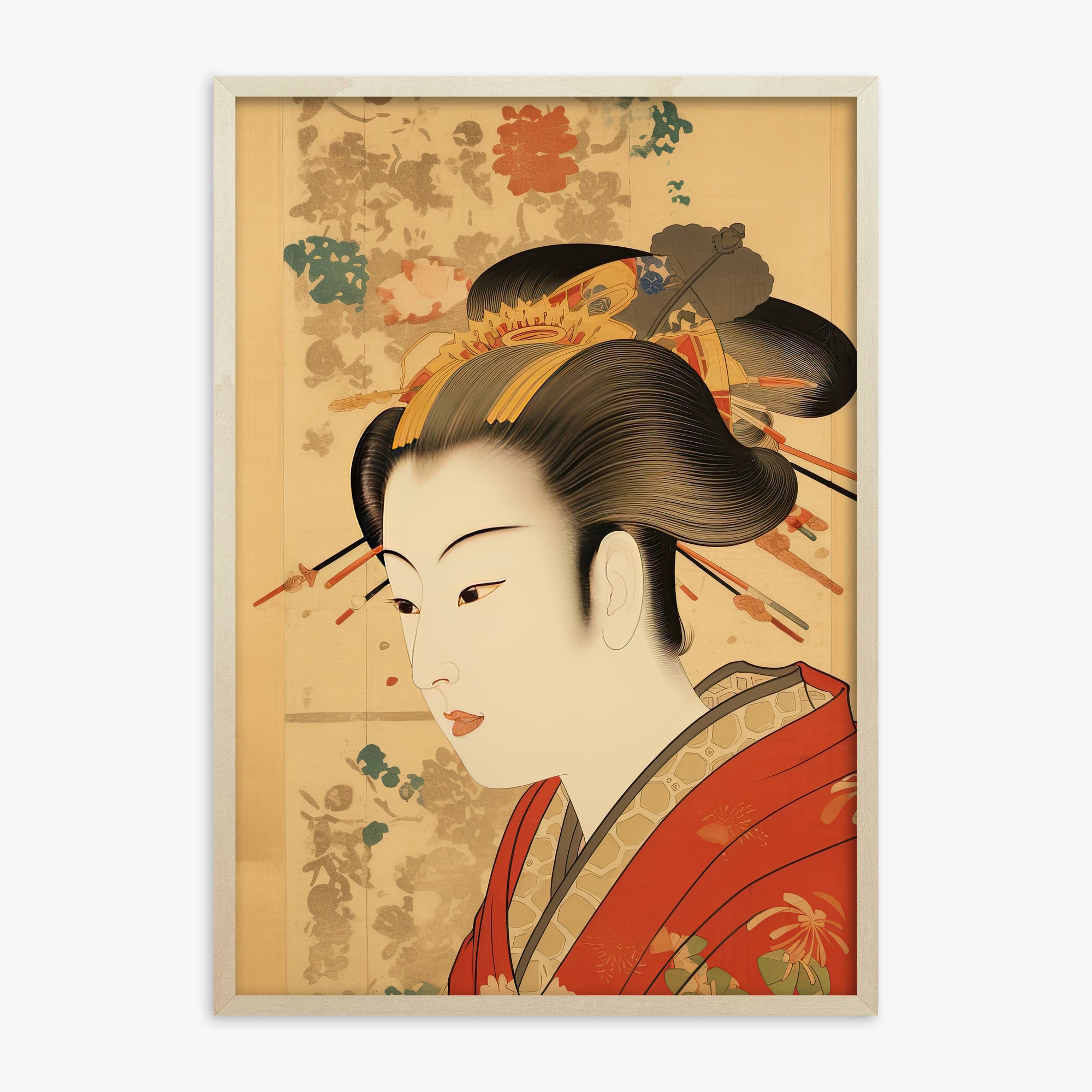 Elegante ritratto di geisha