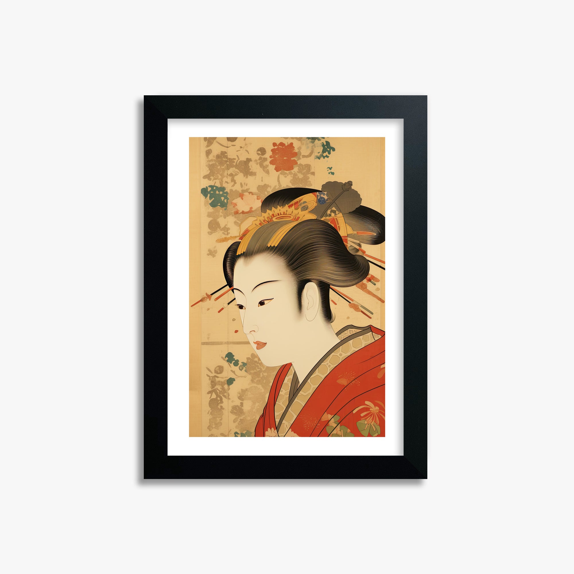 Elegante ritratto di geisha