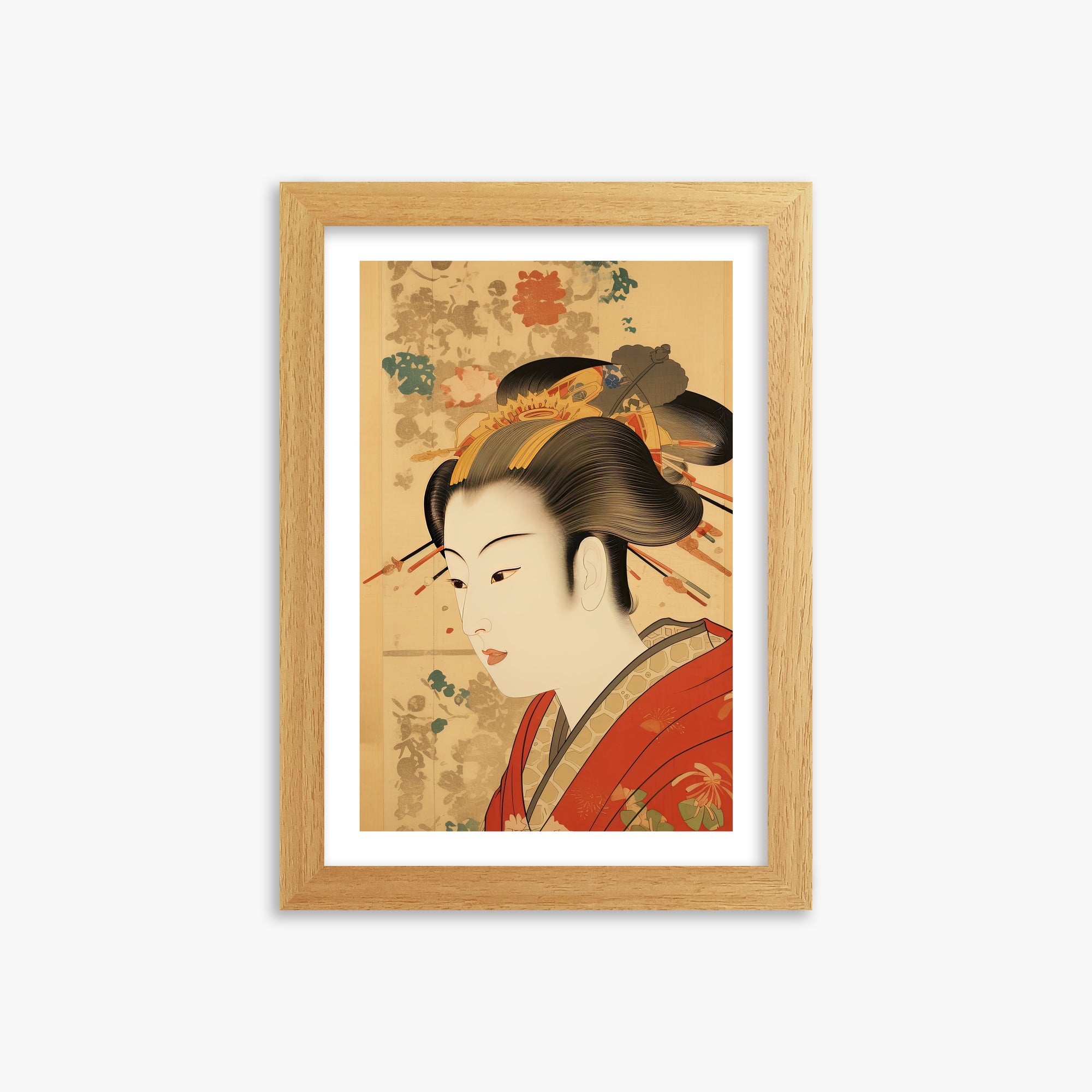 Elegante ritratto di geisha