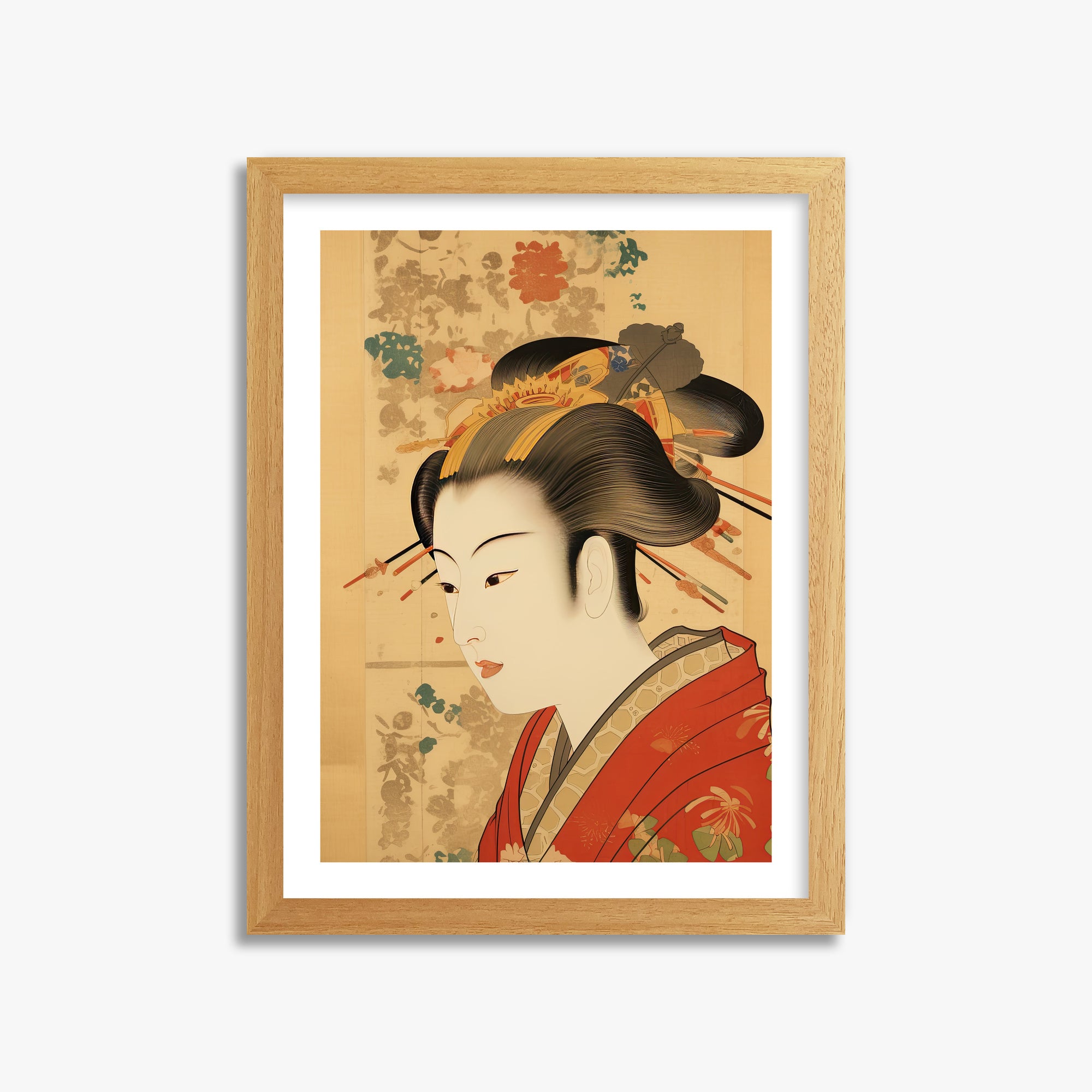 Elegante ritratto di geisha