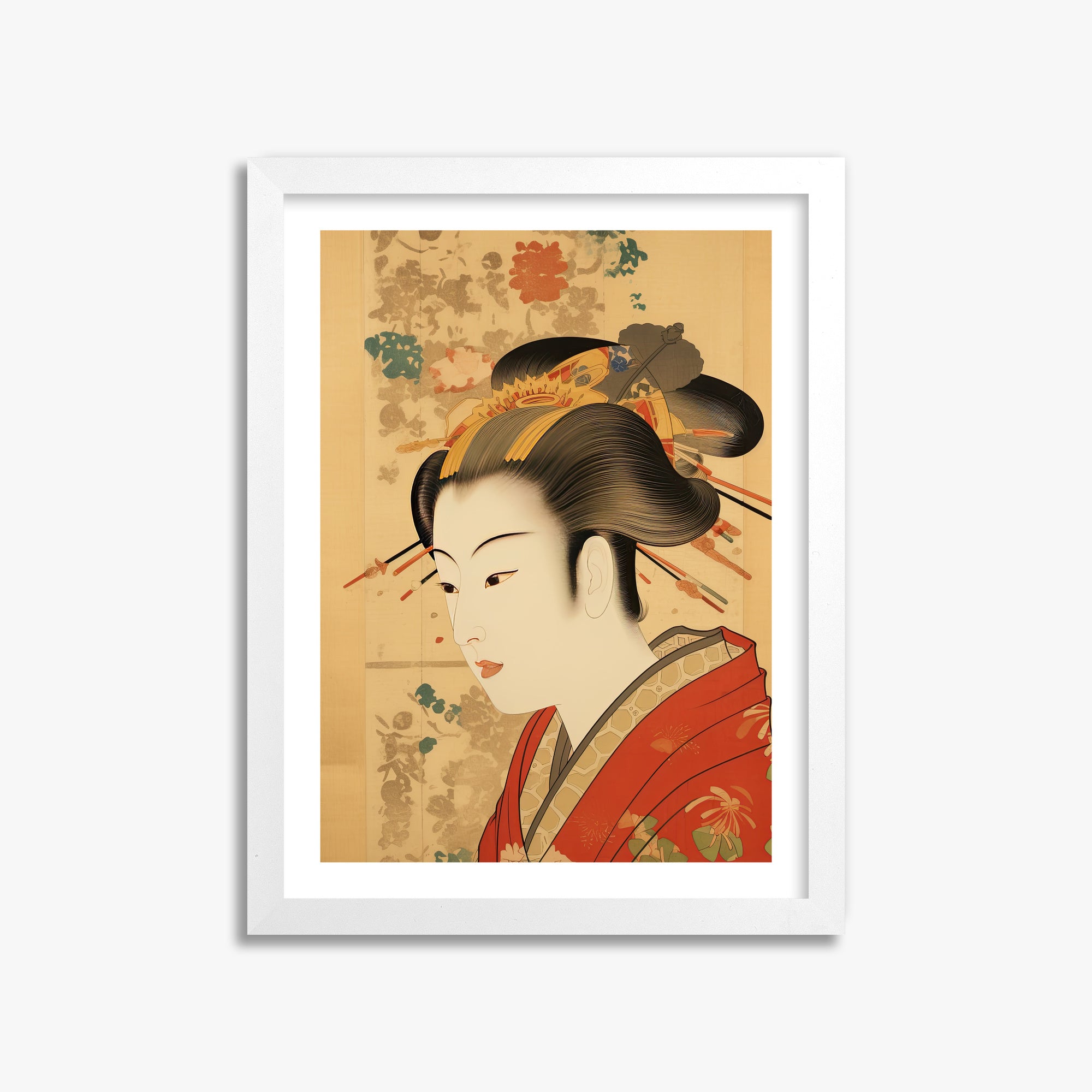 Elegante ritratto di geisha