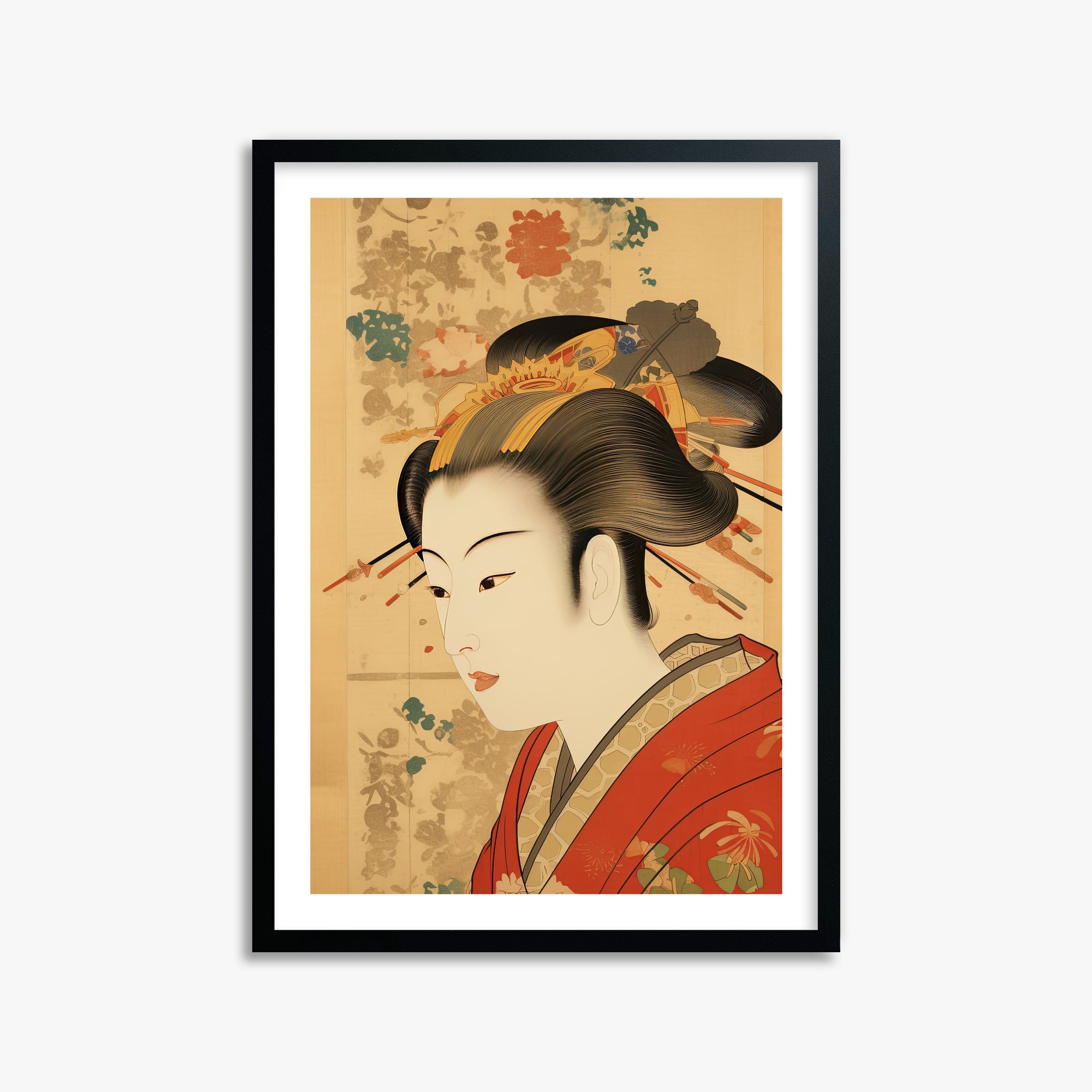 Elegante ritratto di geisha