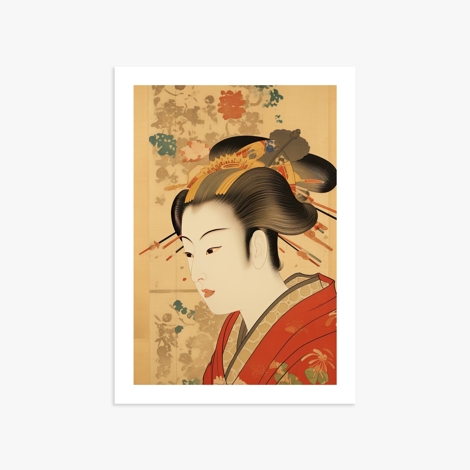 Elegante ritratto di geisha