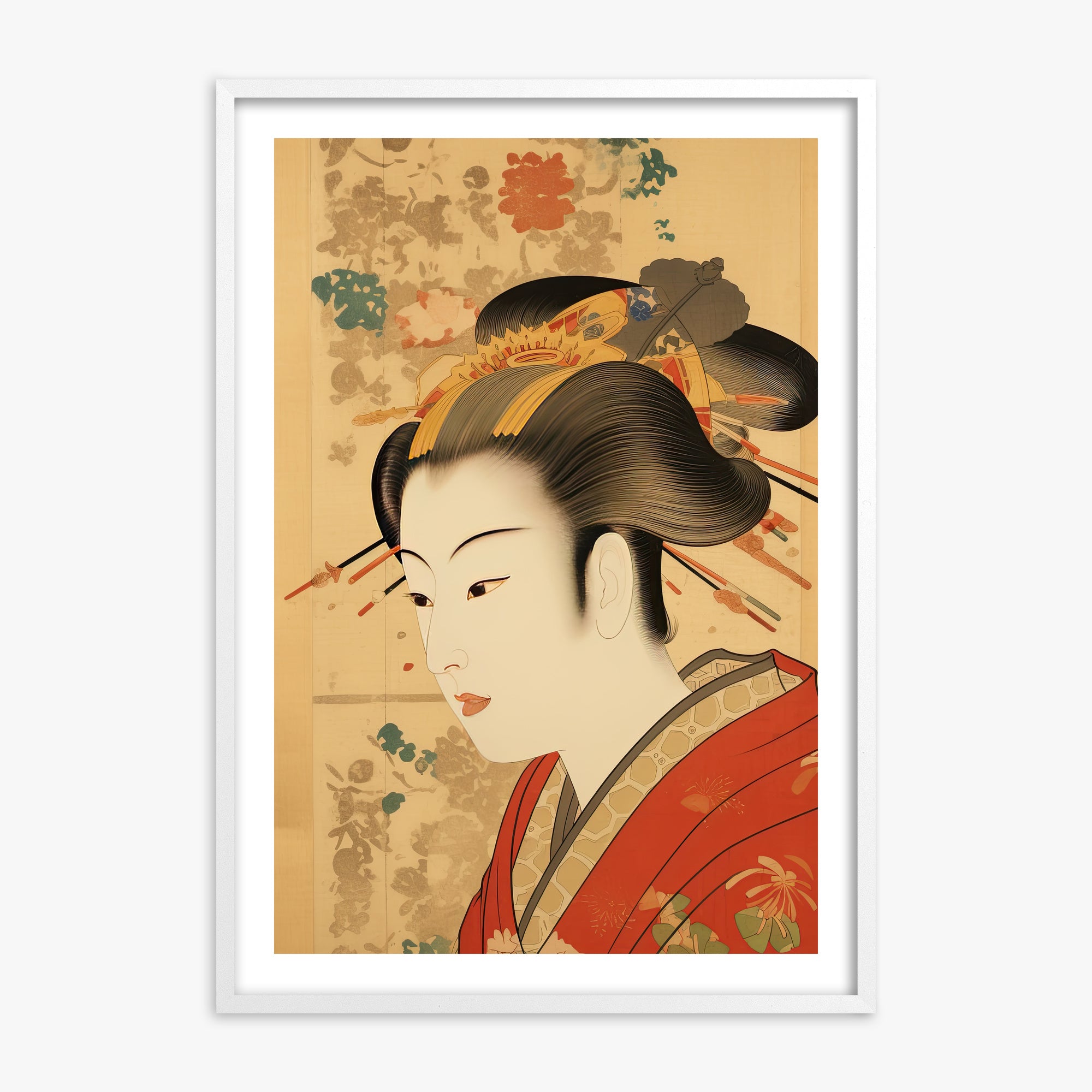 Elegante ritratto di geisha