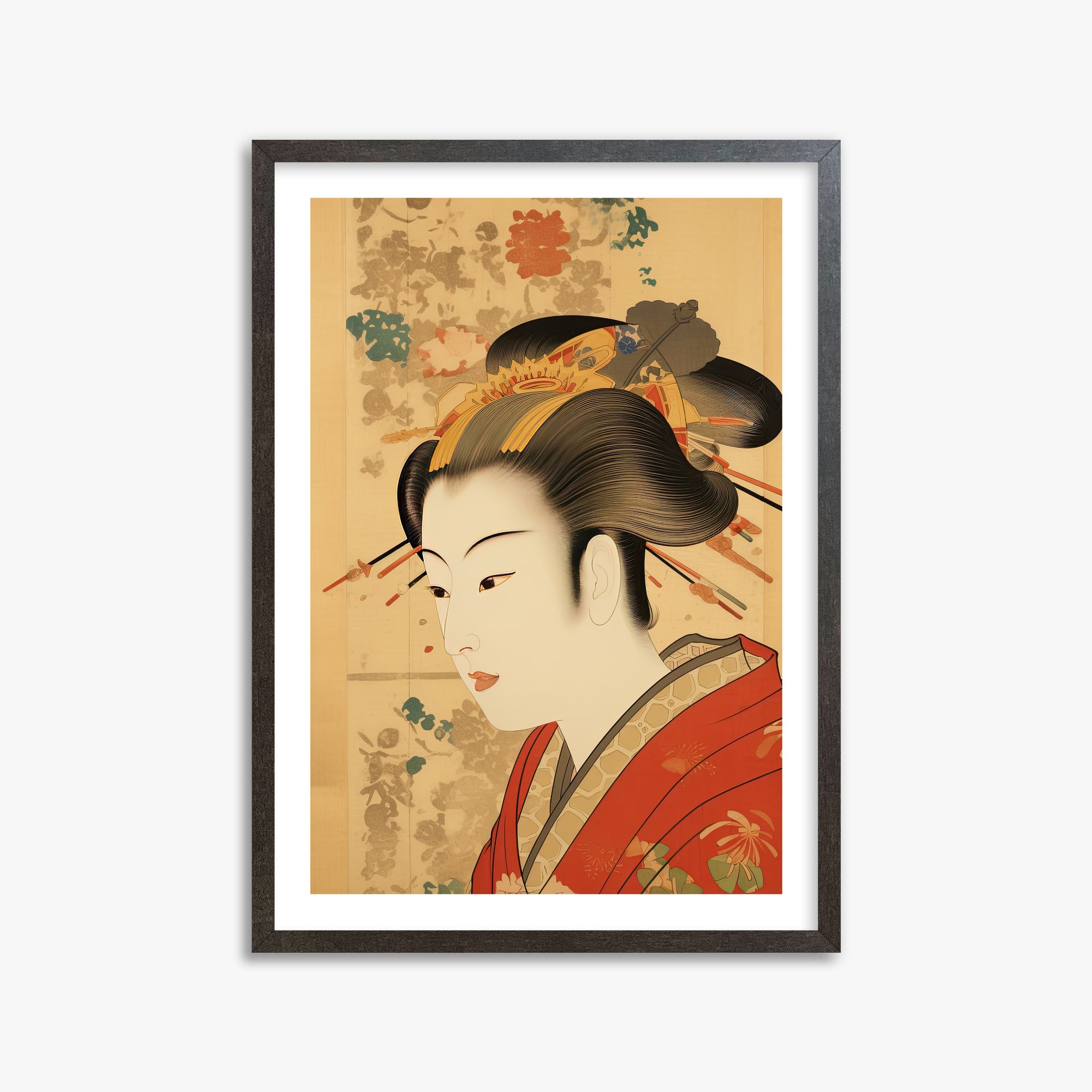 Elegante ritratto di geisha