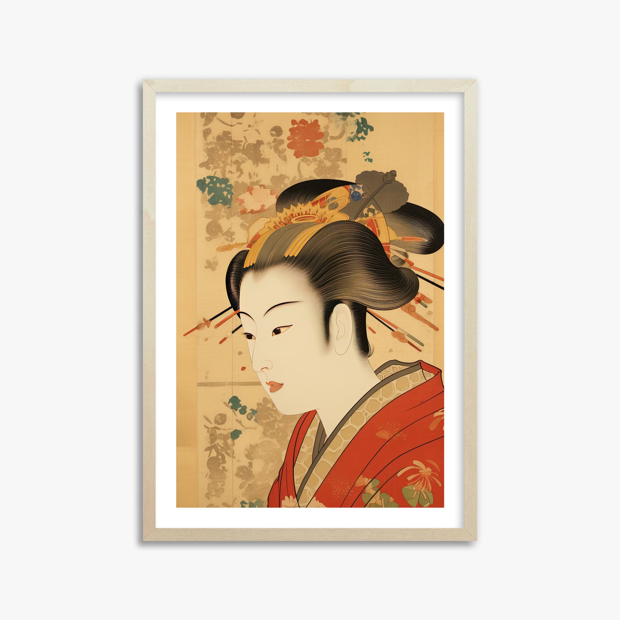 Elegante ritratto di geisha