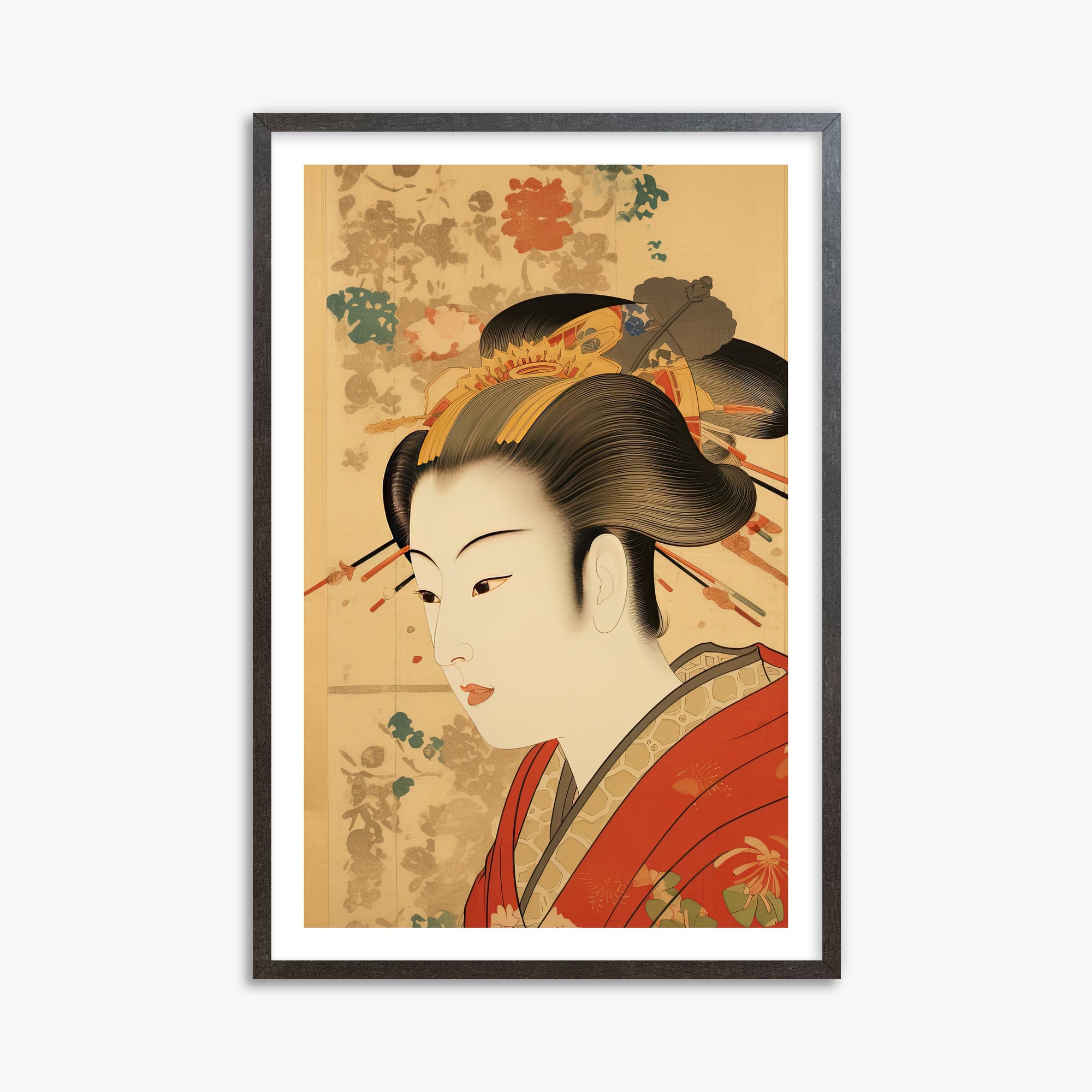 Elegante ritratto di geisha
