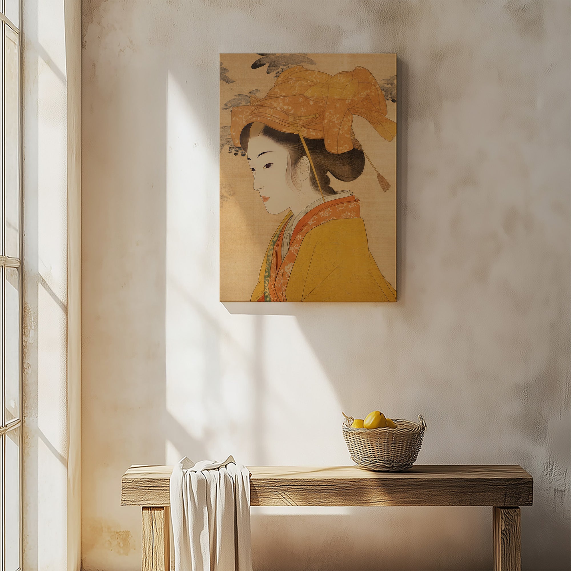 Kimono d'or Elégance