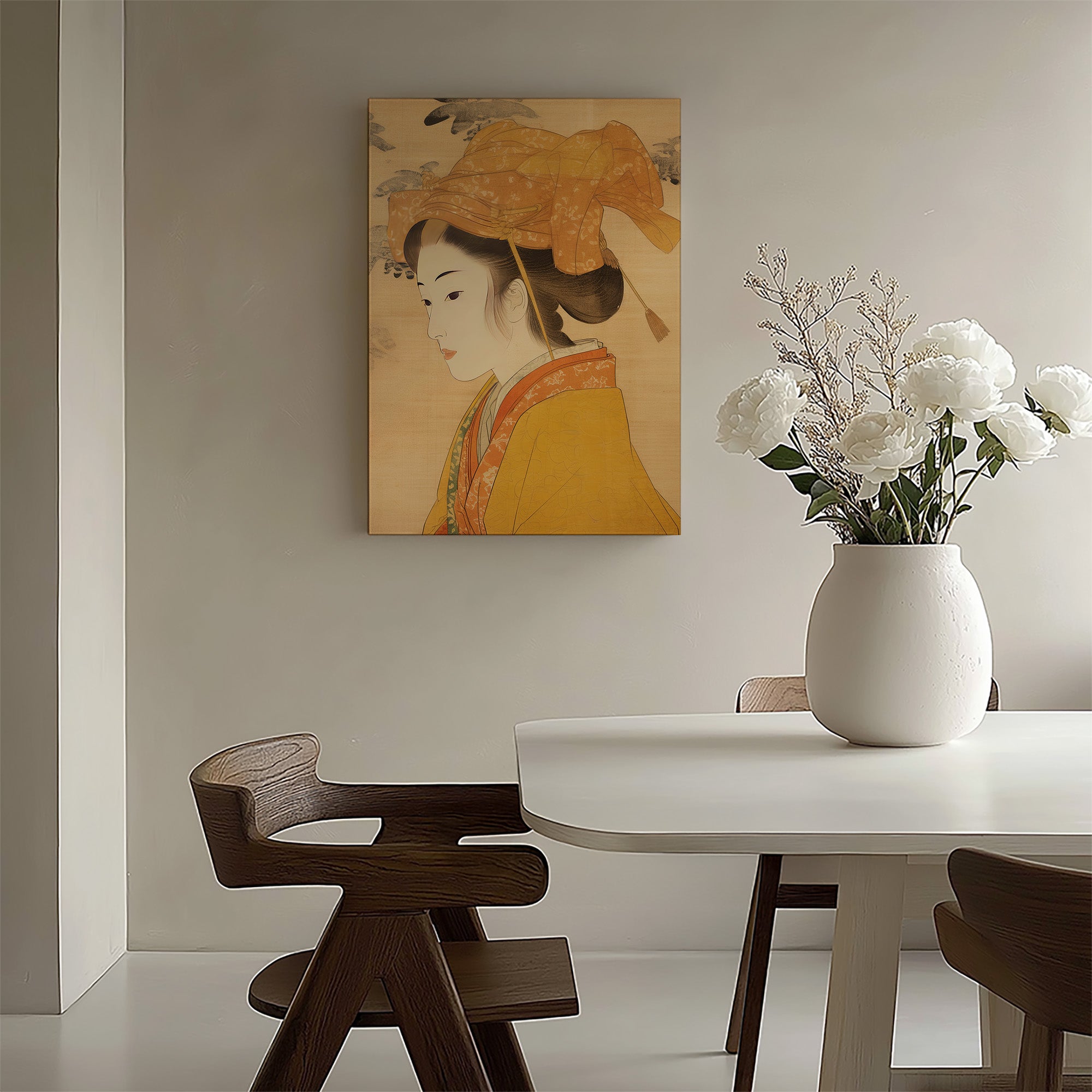 Kimono d'or Elégance