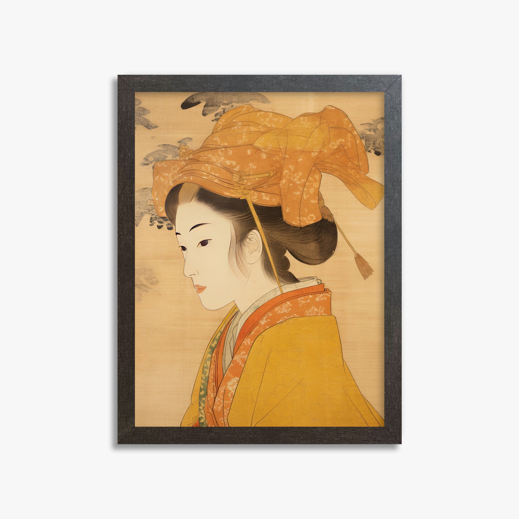 Eleganza del kimono d'oro