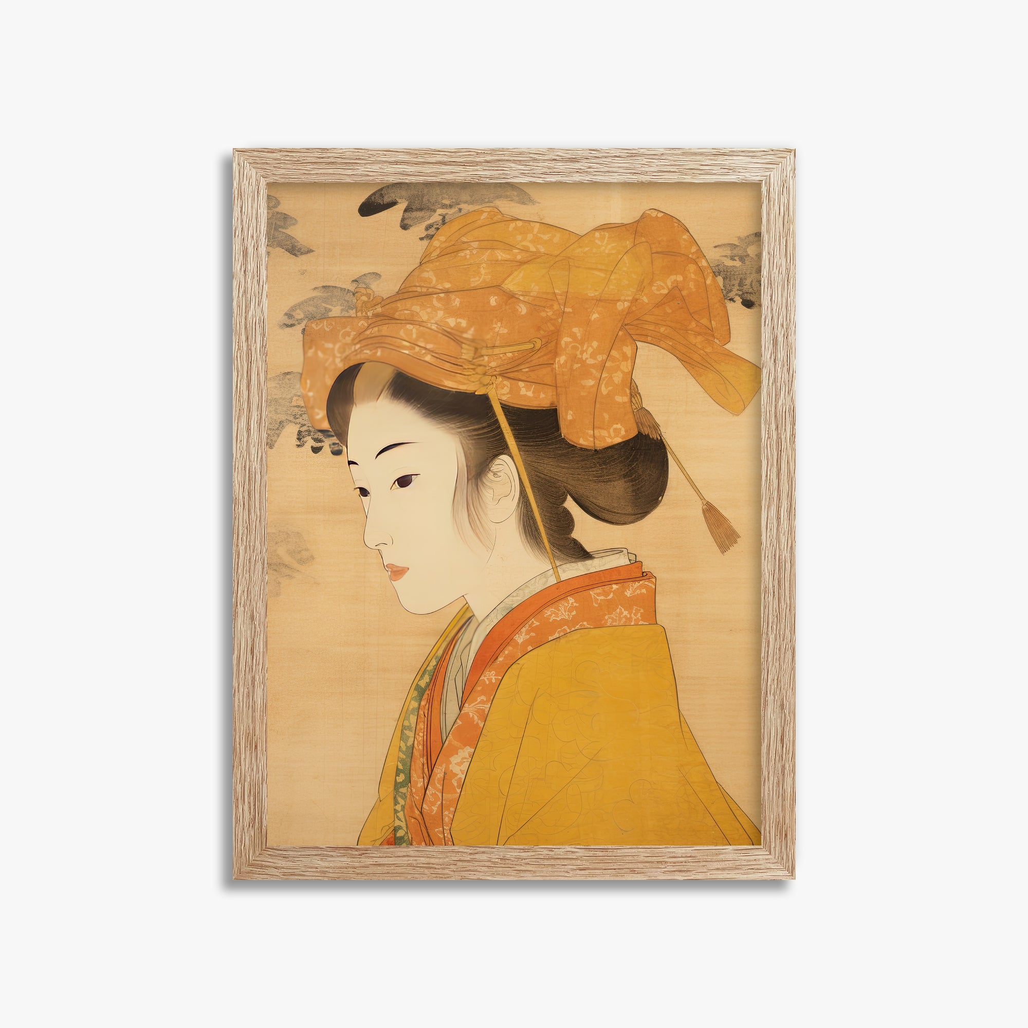 Eleganza del kimono d'oro