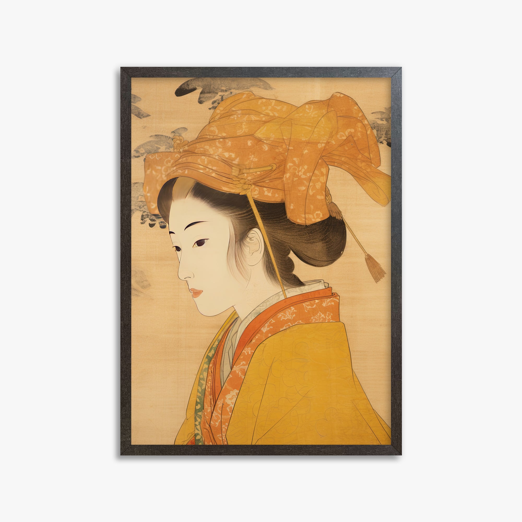 Eleganza del kimono d'oro