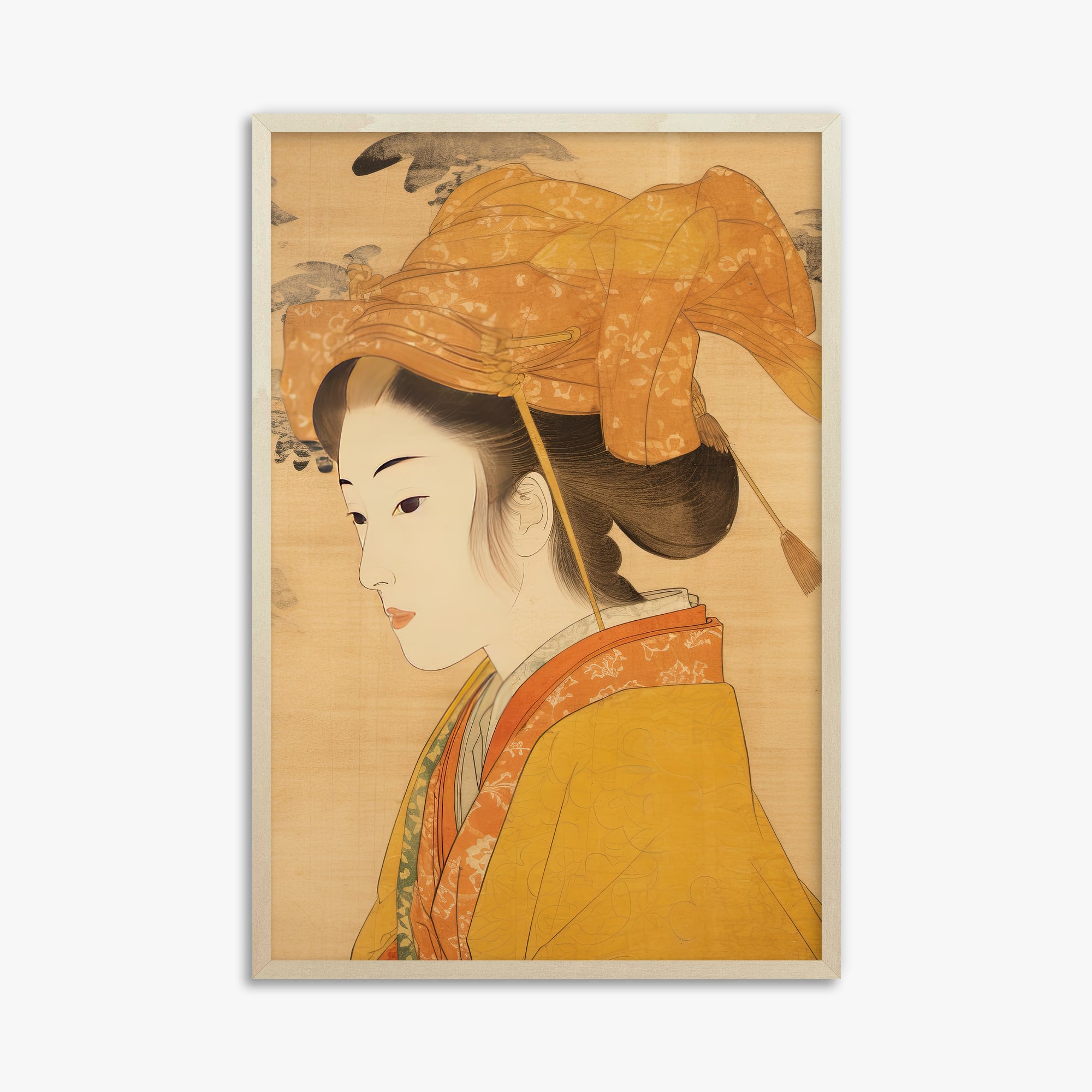 Eleganza del kimono d'oro