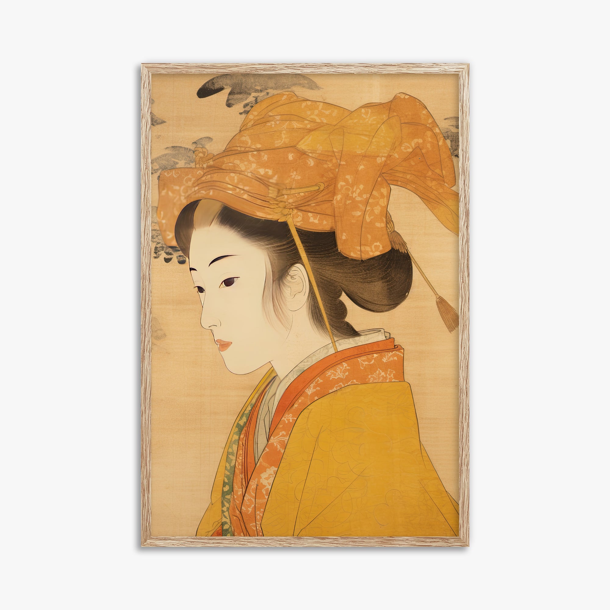 Eleganza del kimono d'oro