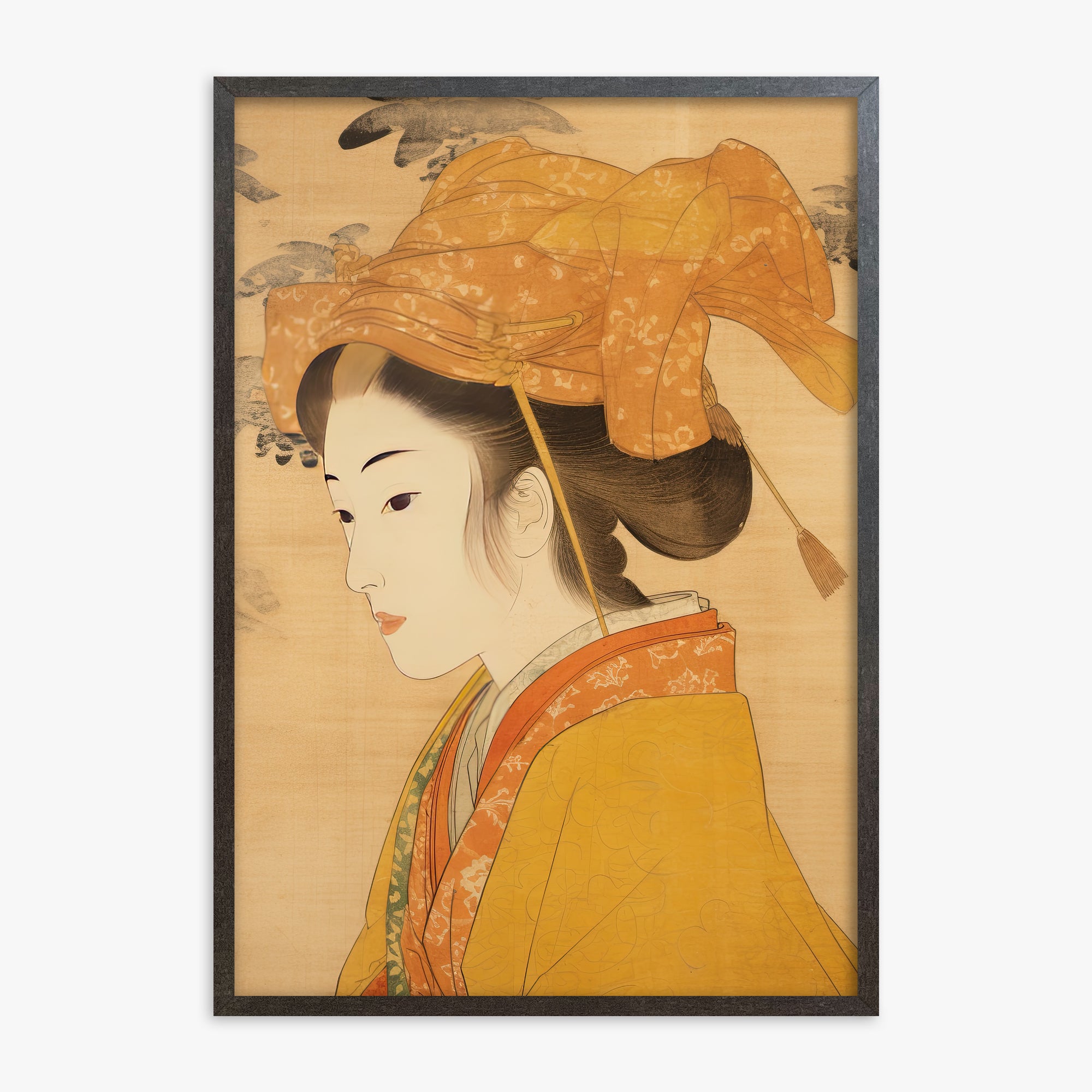 Eleganza del kimono d'oro