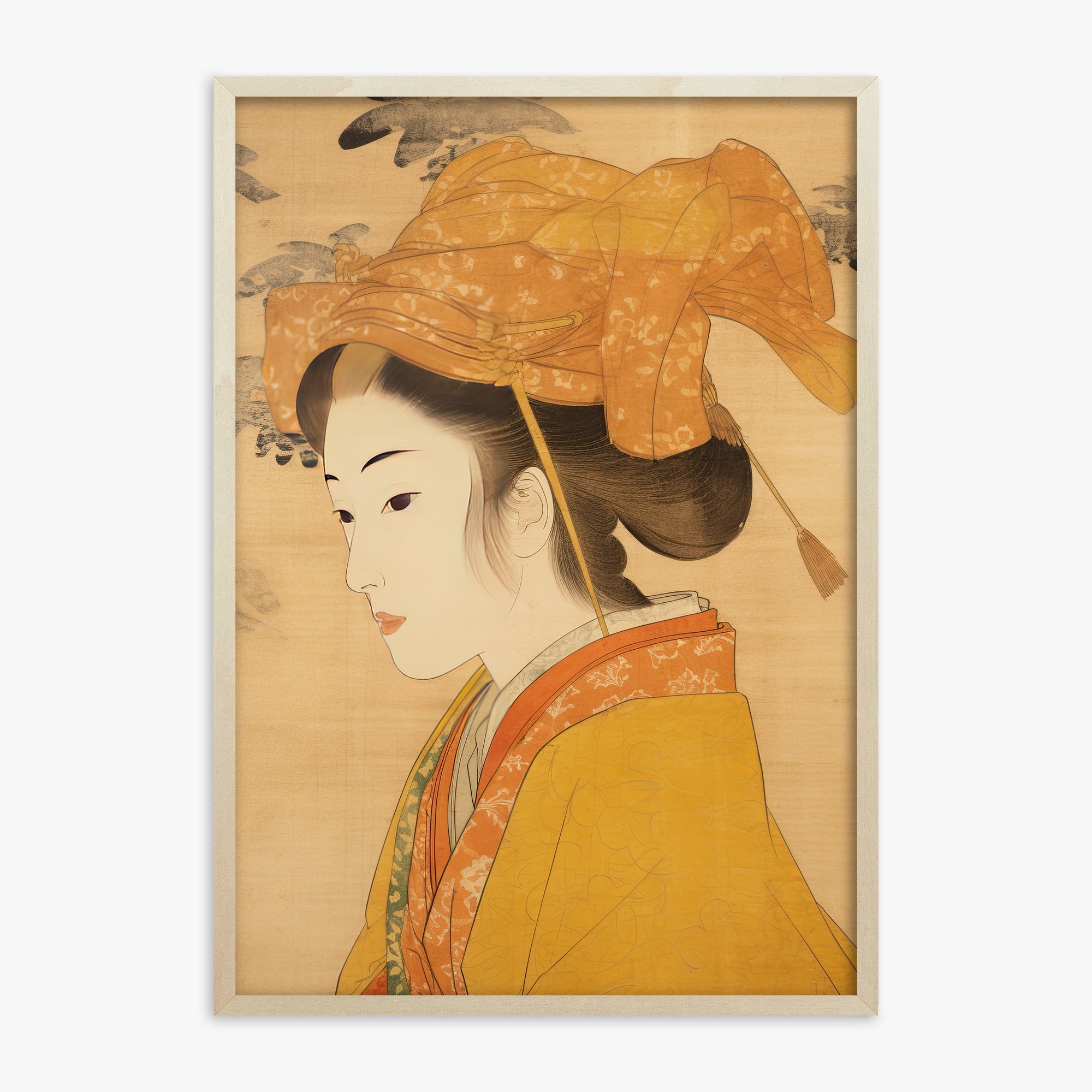 Eleganza del kimono d'oro