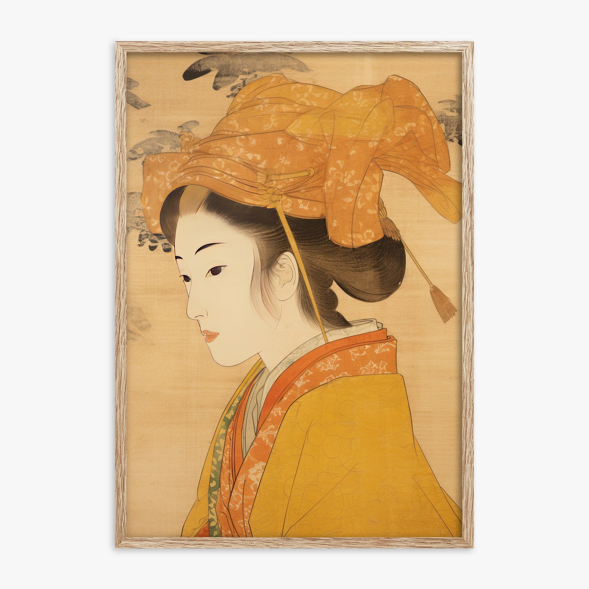 Eleganza del kimono d'oro
