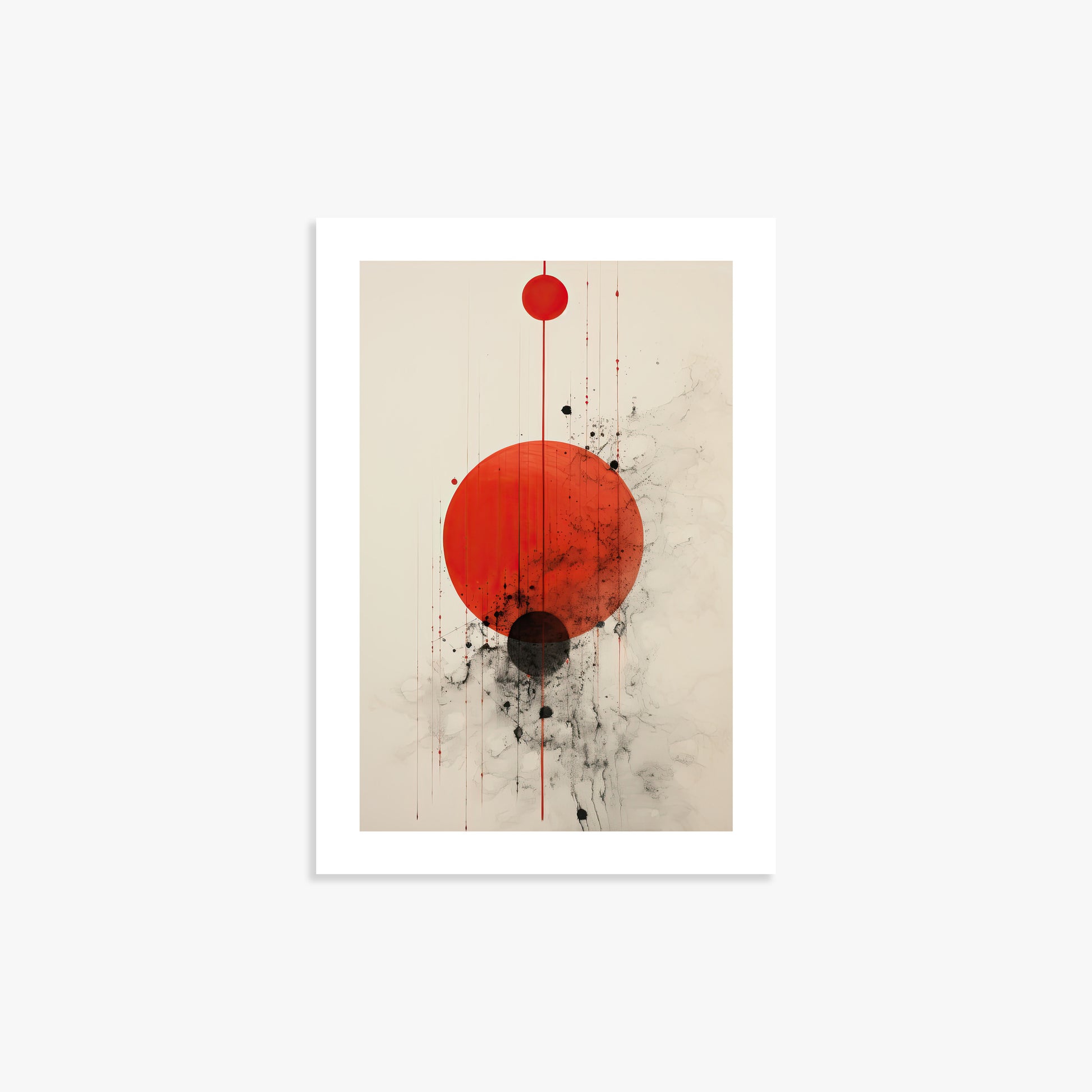 Crimson Eclipse, 21x30cm Printed Poster