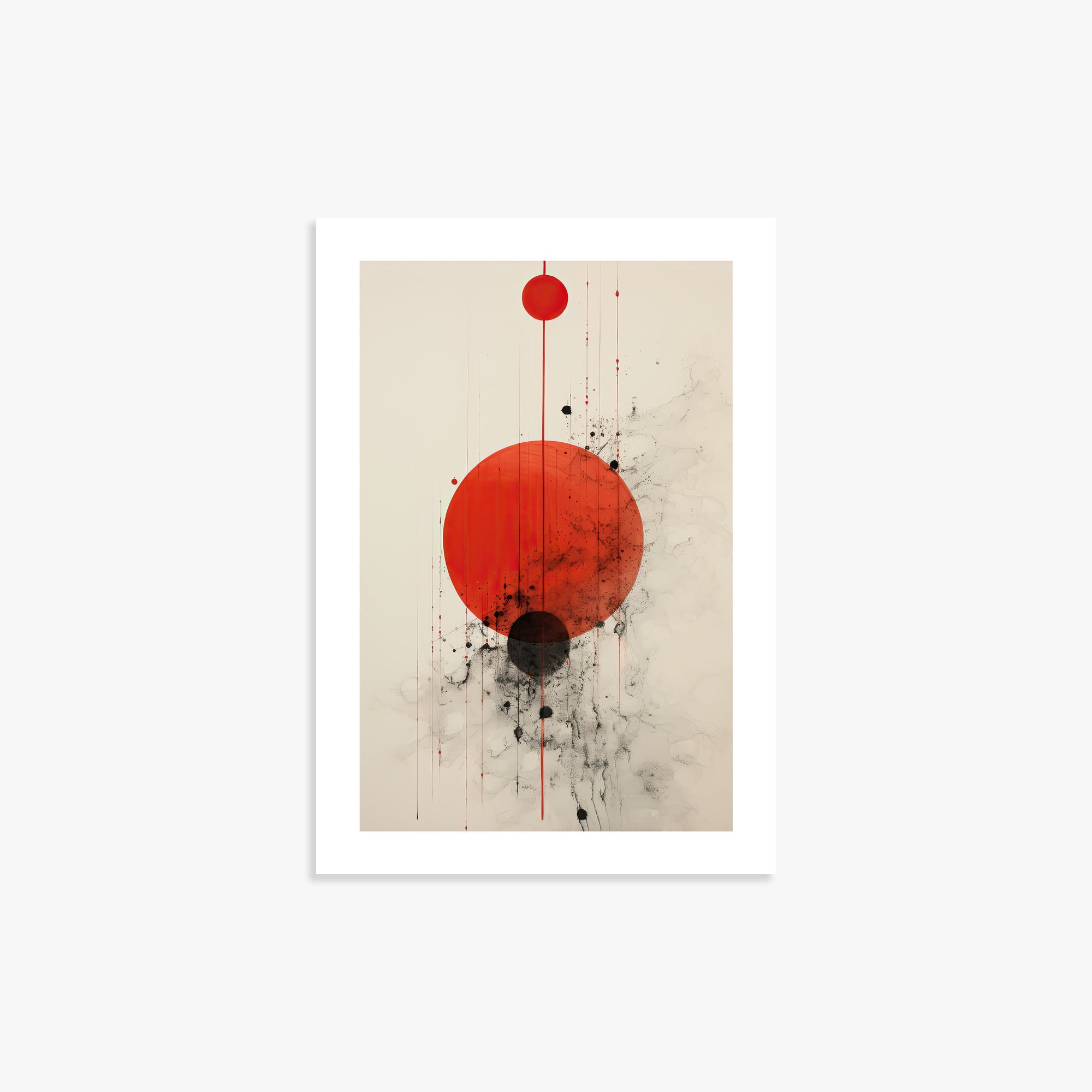 Crimson Eclipse, 21x30cm Printed Poster