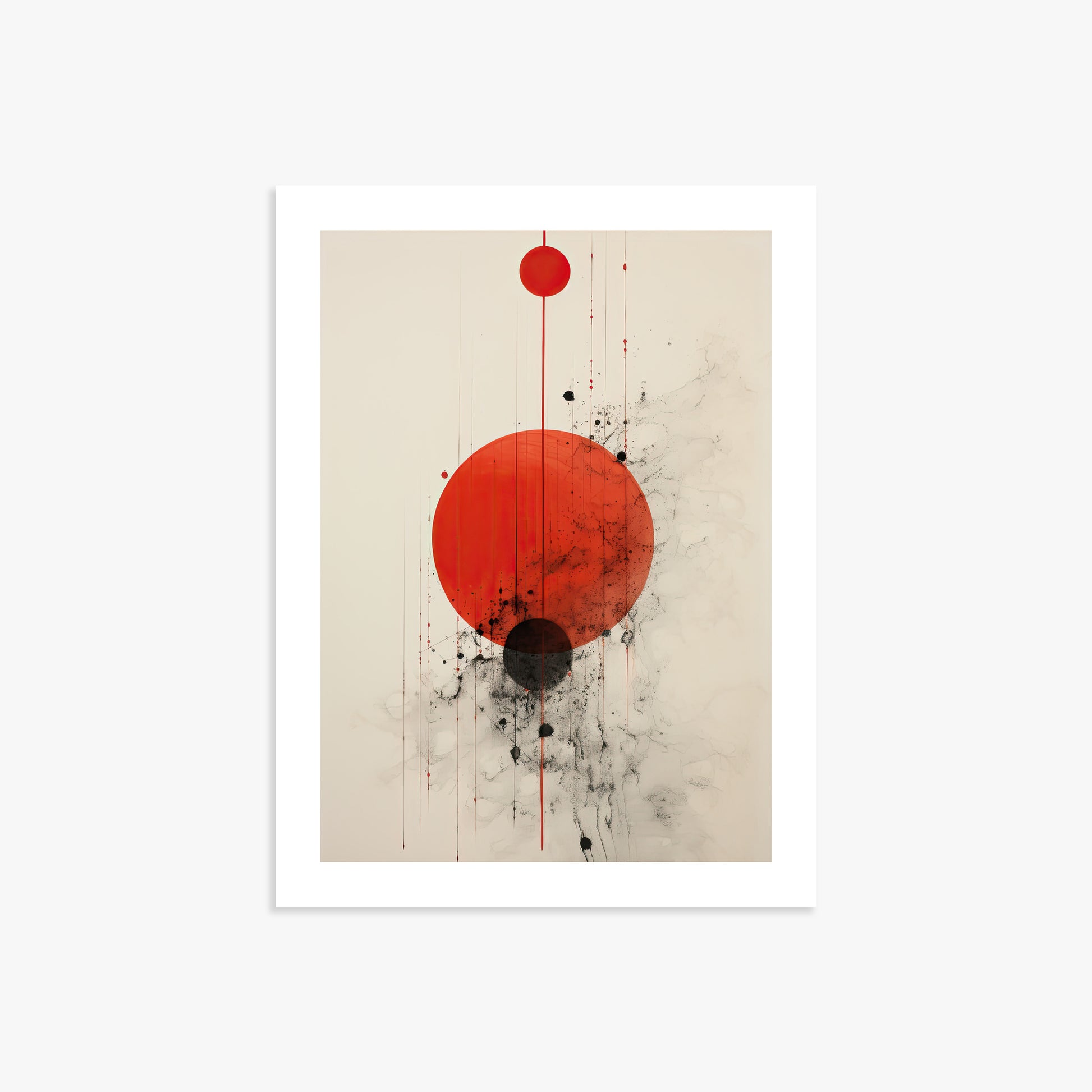 Crimson Eclipse, 30x40cm Printed Poster