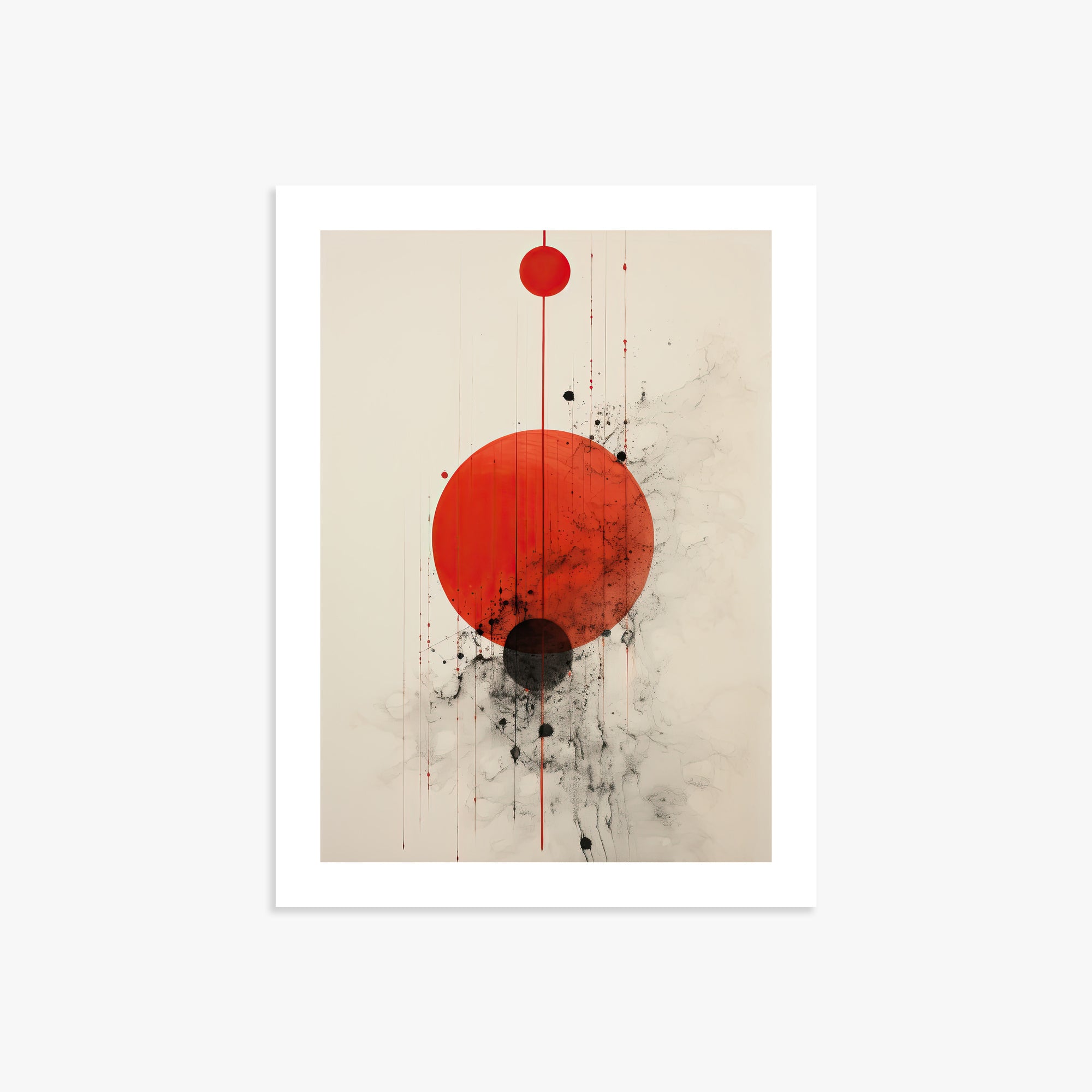 Crimson Eclipse, 30x40cm Printed Poster