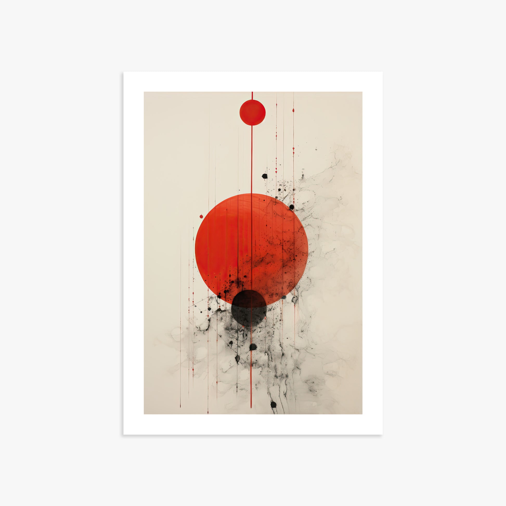 Crimson Eclipse, 50x70cm Printed Poster