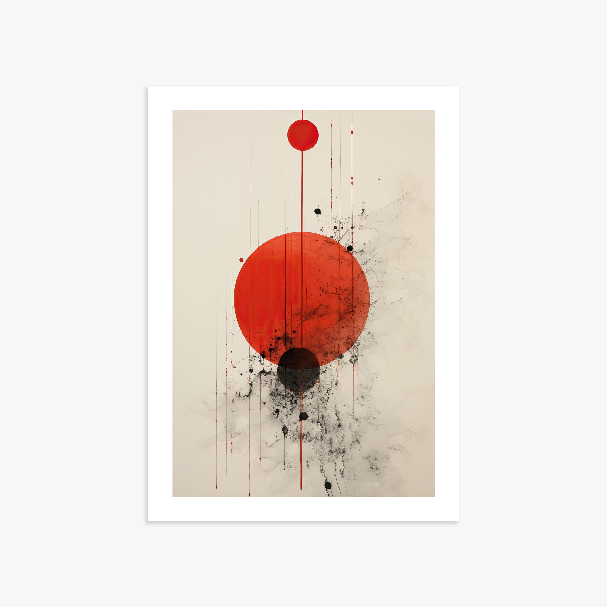 Crimson Eclipse, 50x70cm Printed Poster